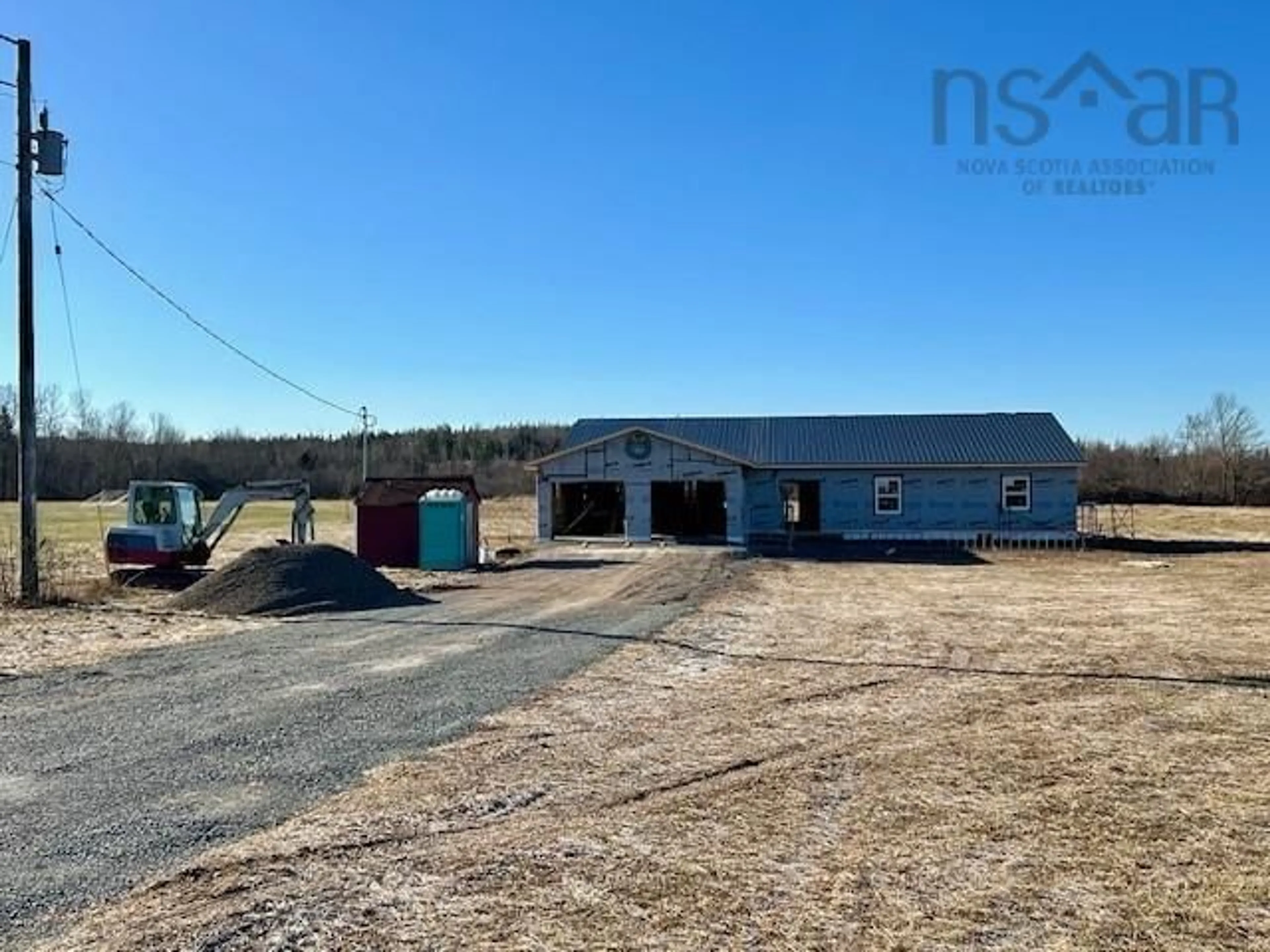 A pic from outside/outdoor area/front of a property/back of a property/a pic from drone, building for 867 Stewart Hill Rd, Upper Stewiacke Nova Scotia B0N 2P0