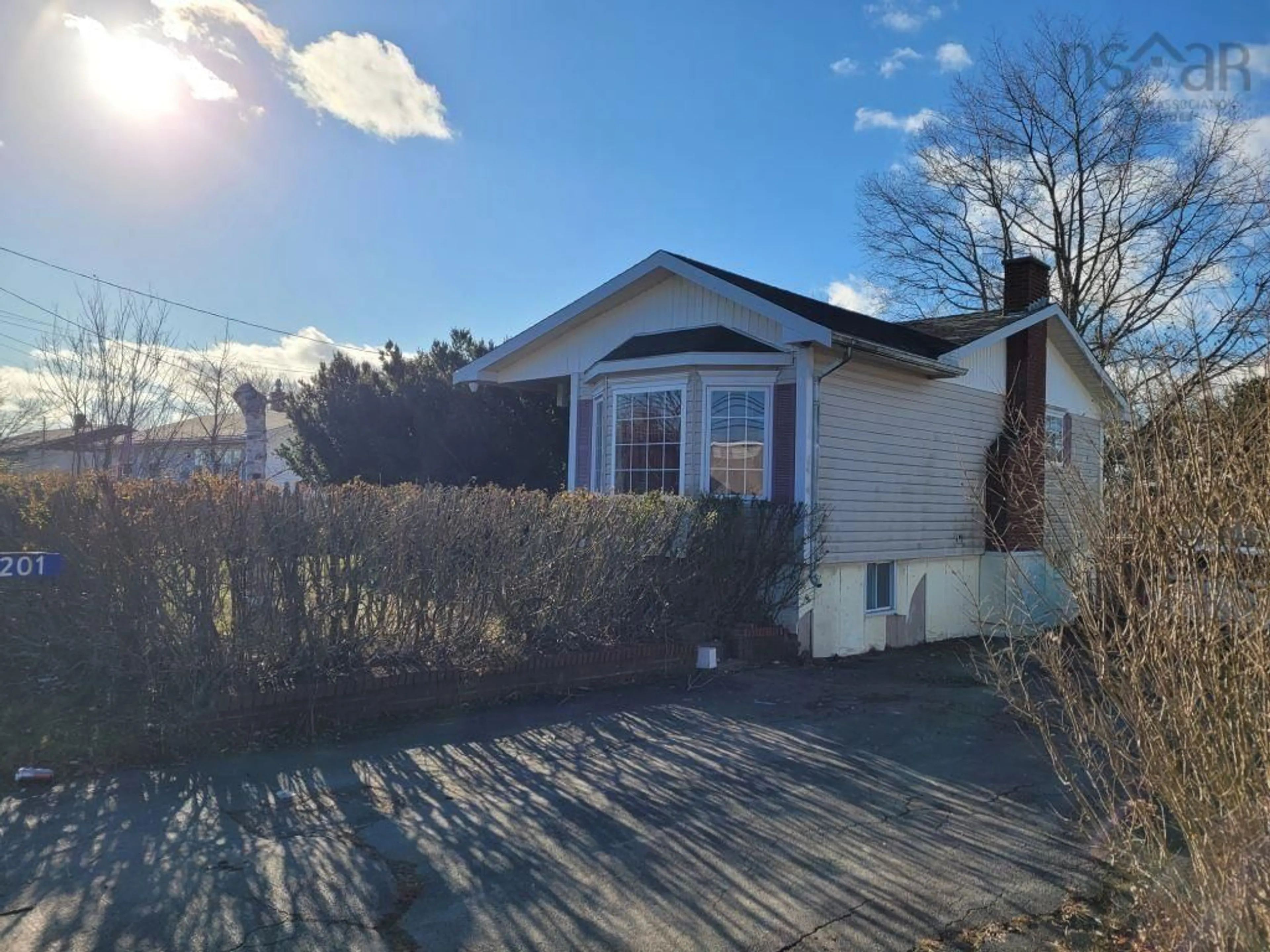 A pic from outside/outdoor area/front of a property/back of a property/a pic from drone, street for 201 Caldwell Rd, Cole Harbour Nova Scotia B2V 1J5