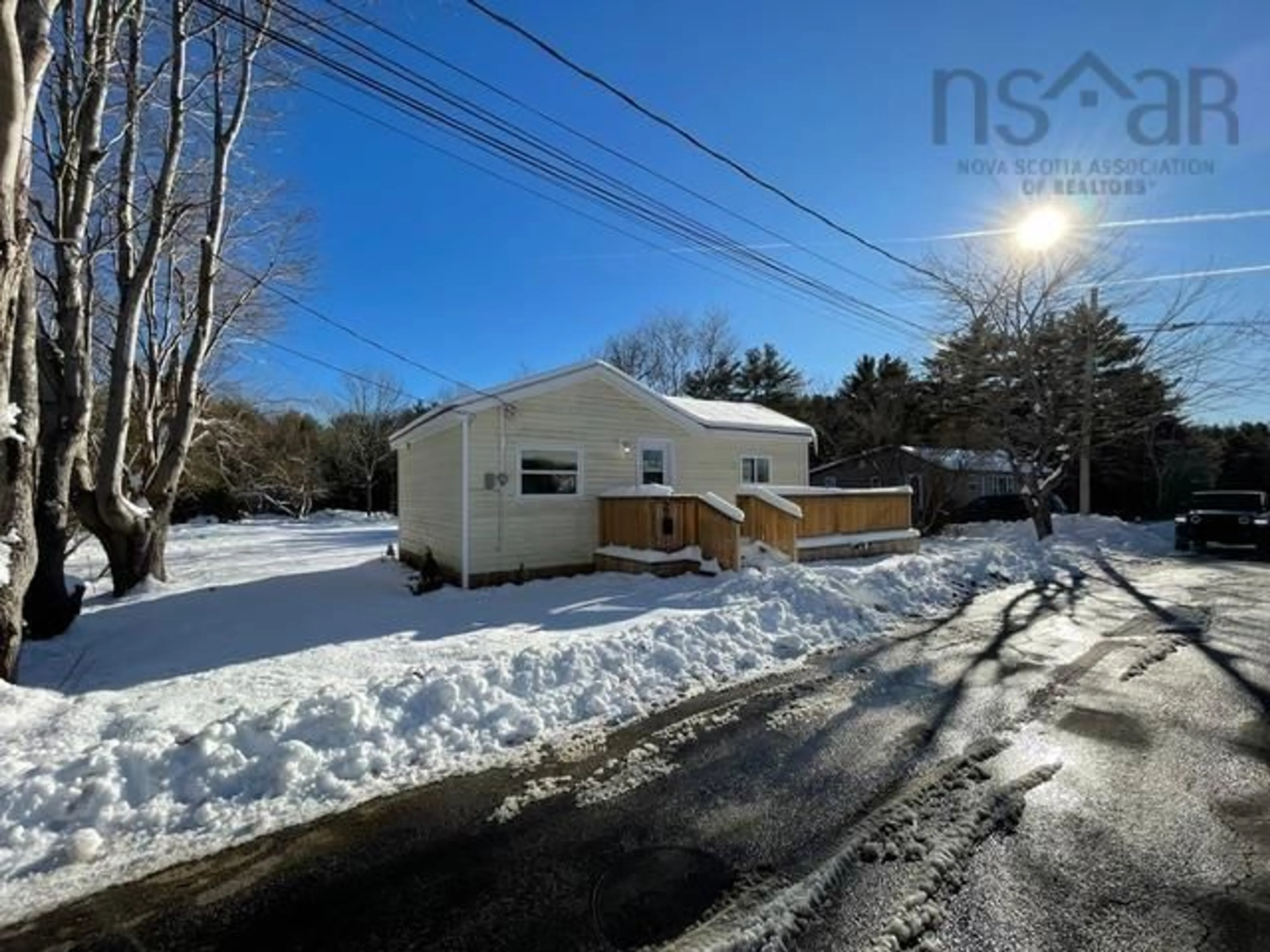 A pic from outside/outdoor area/front of a property/back of a property/a pic from drone, street for 37 Franks Lane, Bridgewater Nova Scotia B4V 2R9