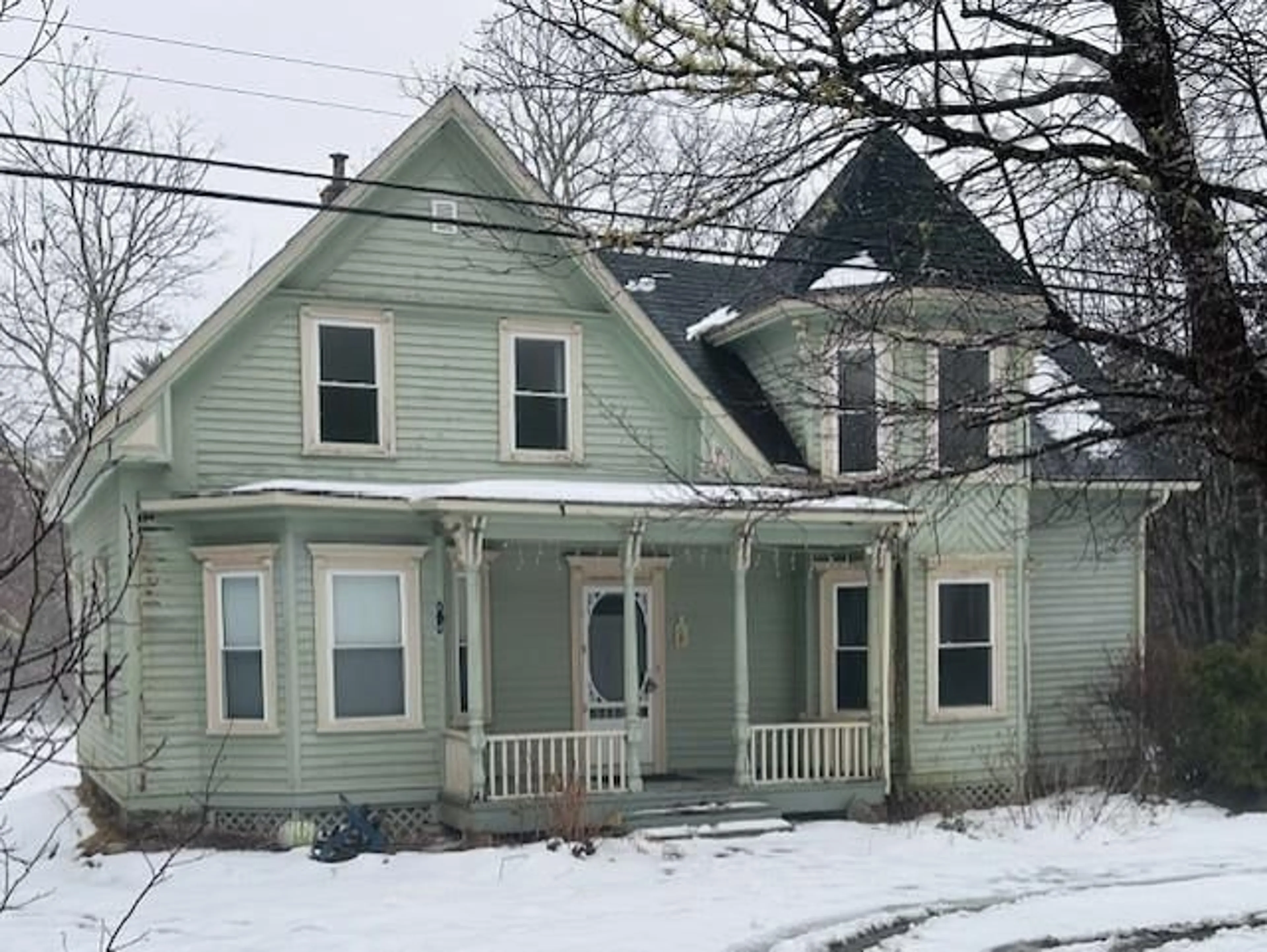 Home with vinyl exterior material, street for 1261 Highway 331, East Port Medway Nova Scotia B0J 2H0