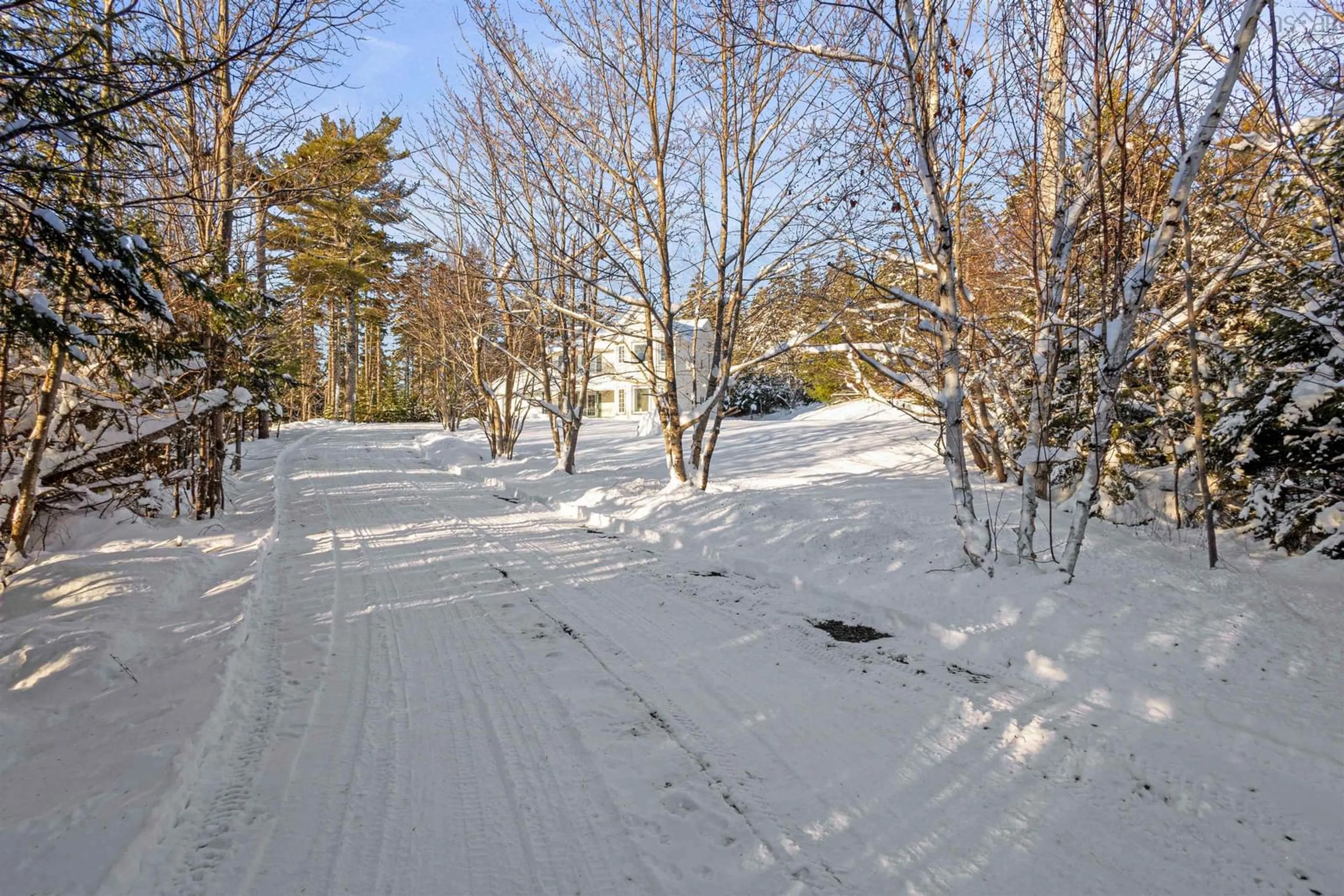 A pic from outside/outdoor area/front of a property/back of a property/a pic from drone, forest/trees view for 64 Hemlock Drive, Upper Tantallon Nova Scotia B3Z 1M5