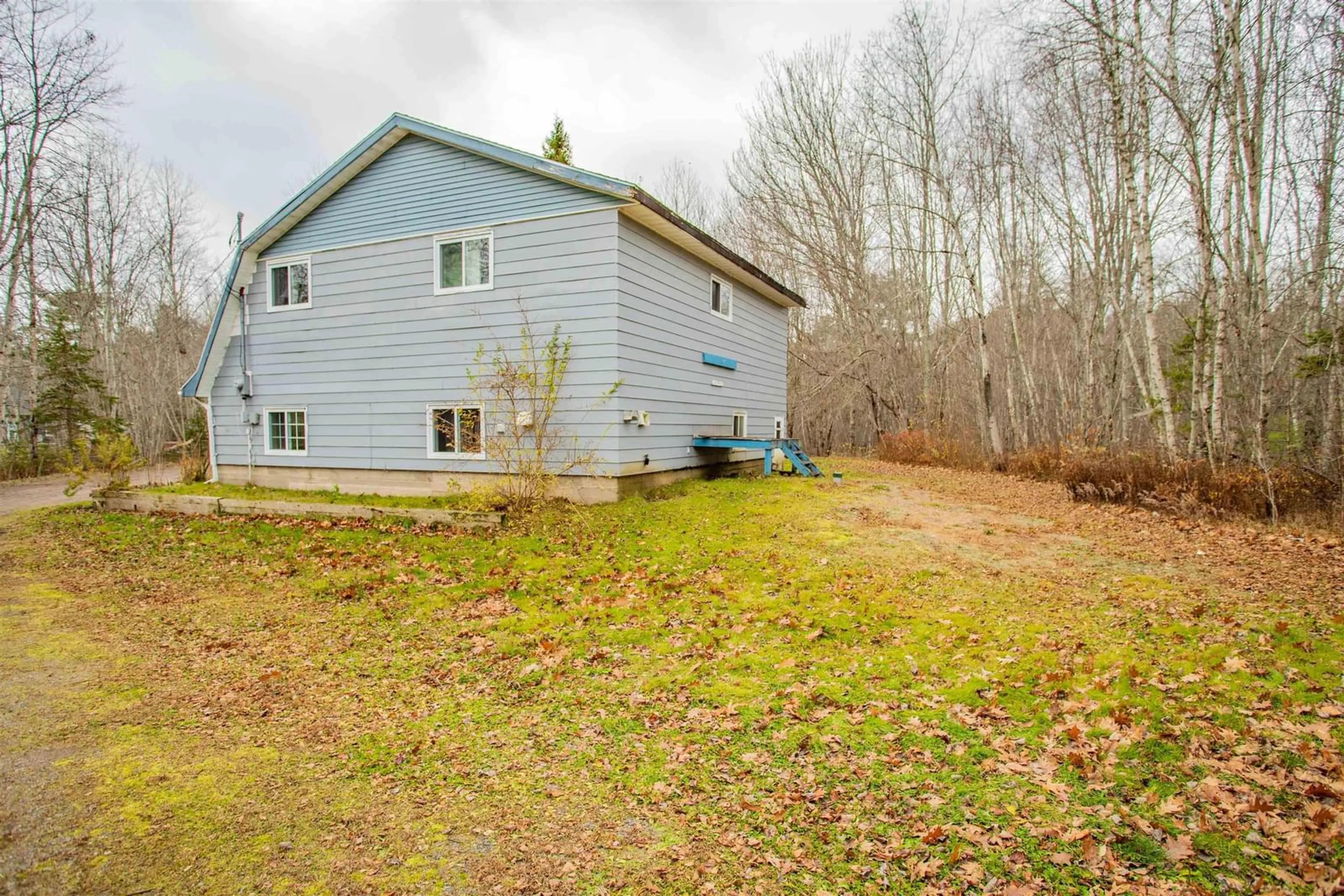 A pic from outside/outdoor area/front of a property/back of a property/a pic from drone, unknown for 2170 Old Mill Rd, South Farmington Nova Scotia B0P 1W0