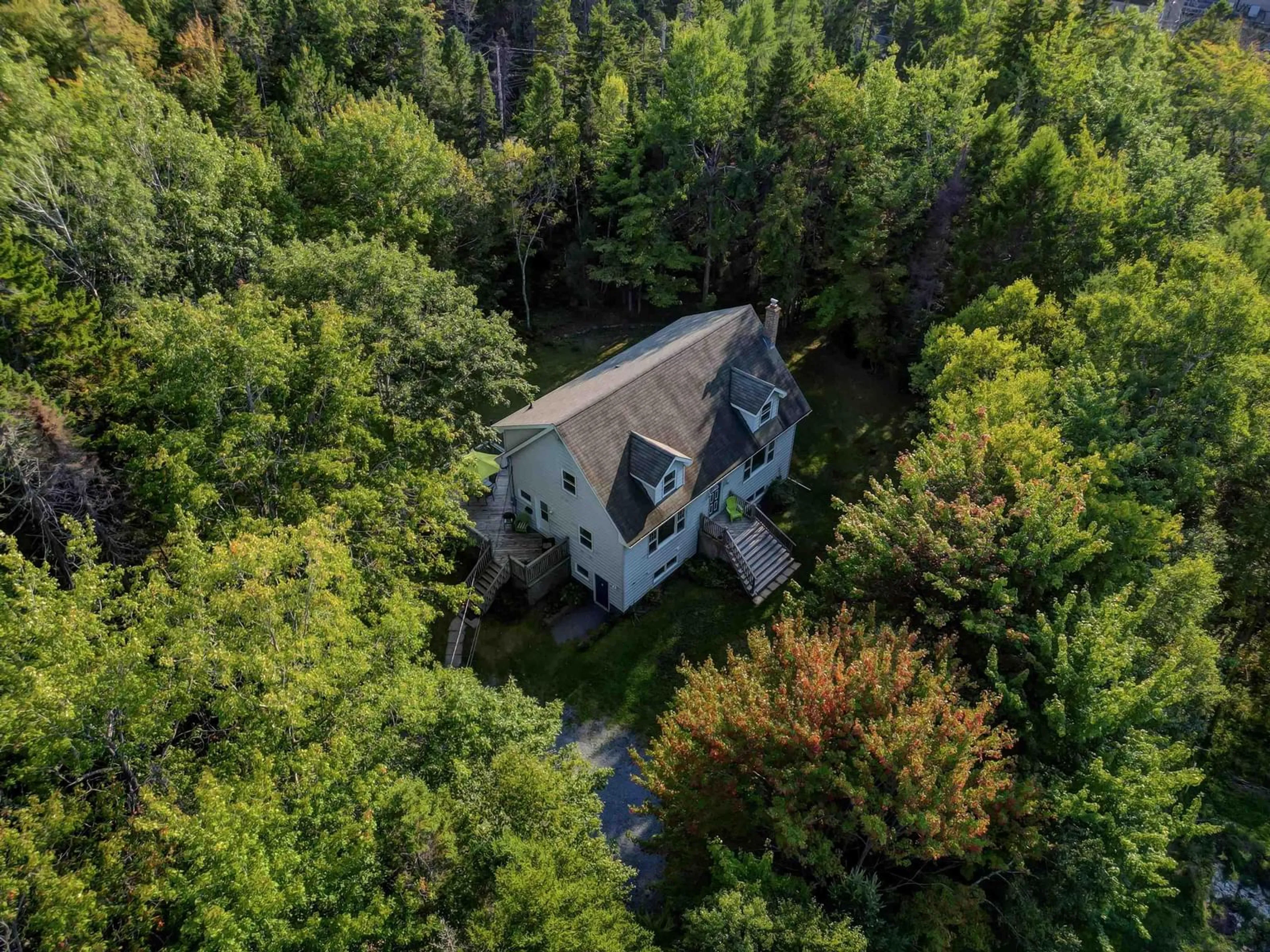 A pic from outside/outdoor area/front of a property/back of a property/a pic from drone, forest/trees view for 96 Lockview Rd, Fall River Nova Scotia B2T 1J1