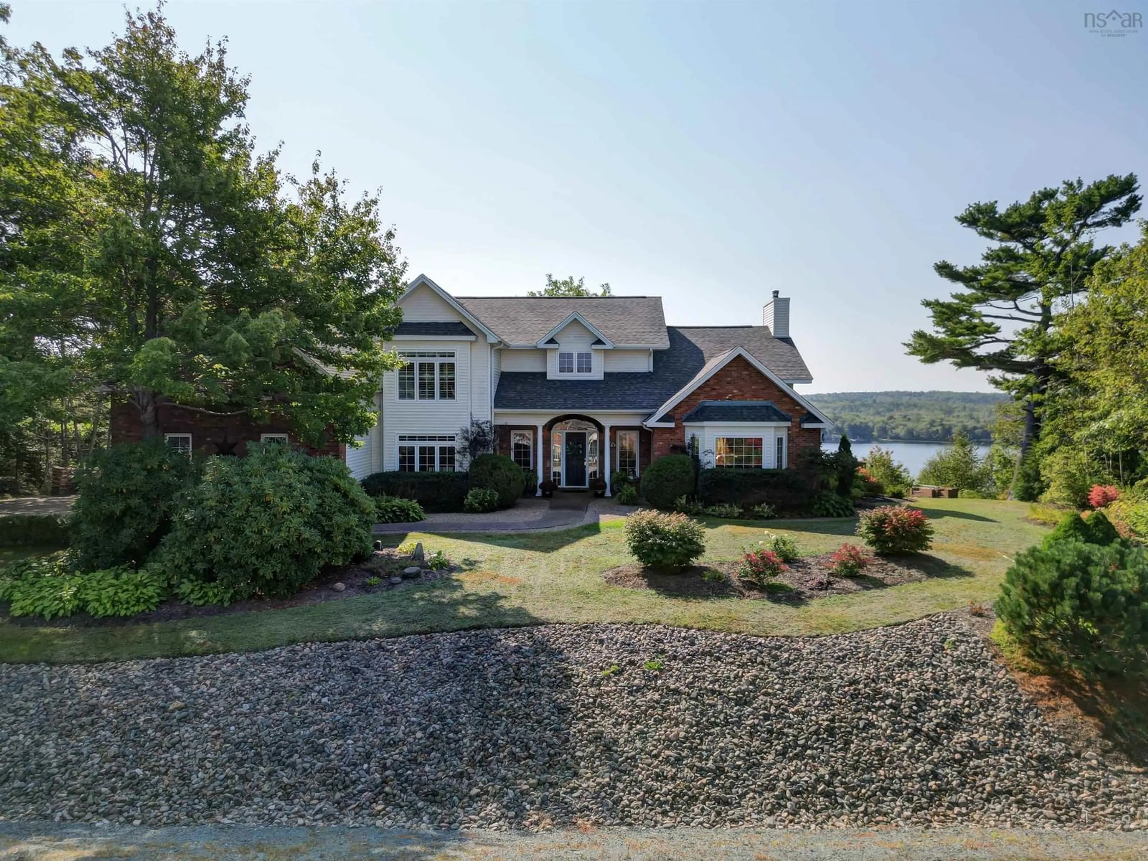 A pic from outside/outdoor area/front of a property/back of a property/a pic from drone, water/lake/river/ocean view for 16 Glenmorren Crt, Fall River Nova Scotia B2T 1A4