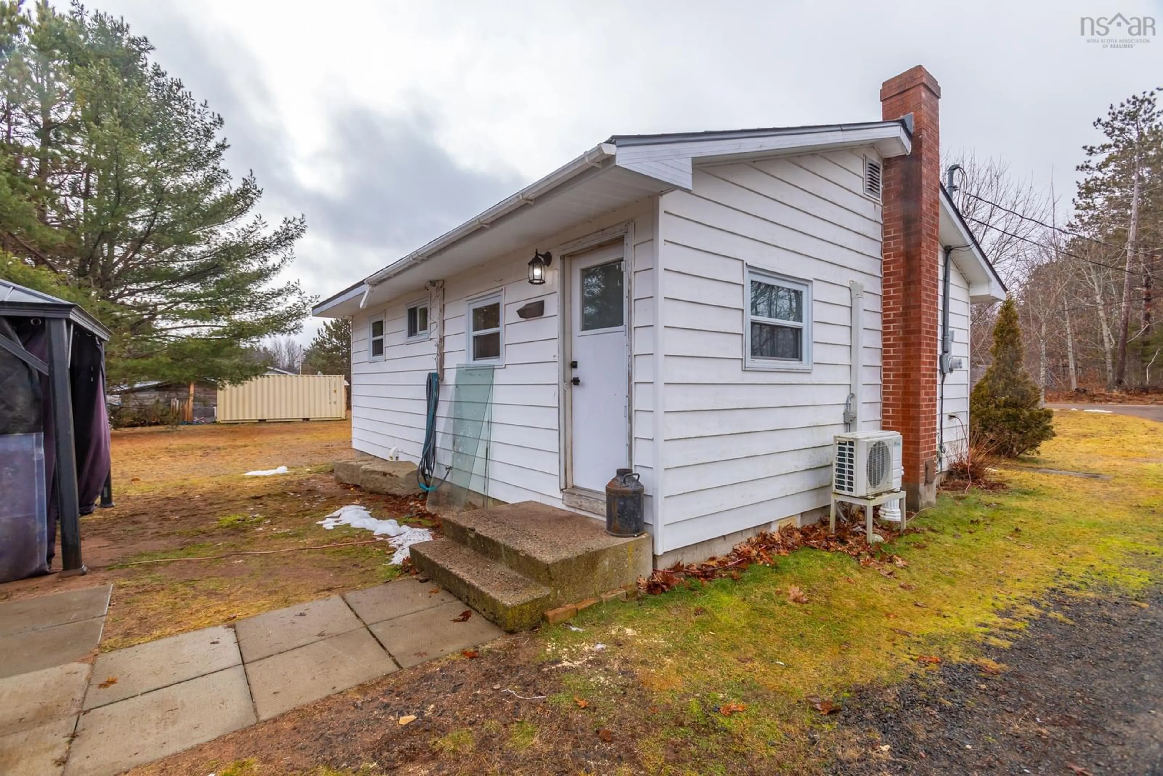 Home with vinyl exterior material, street for 130 Crocker Rd, Auburn Nova Scotia B0P 1C0