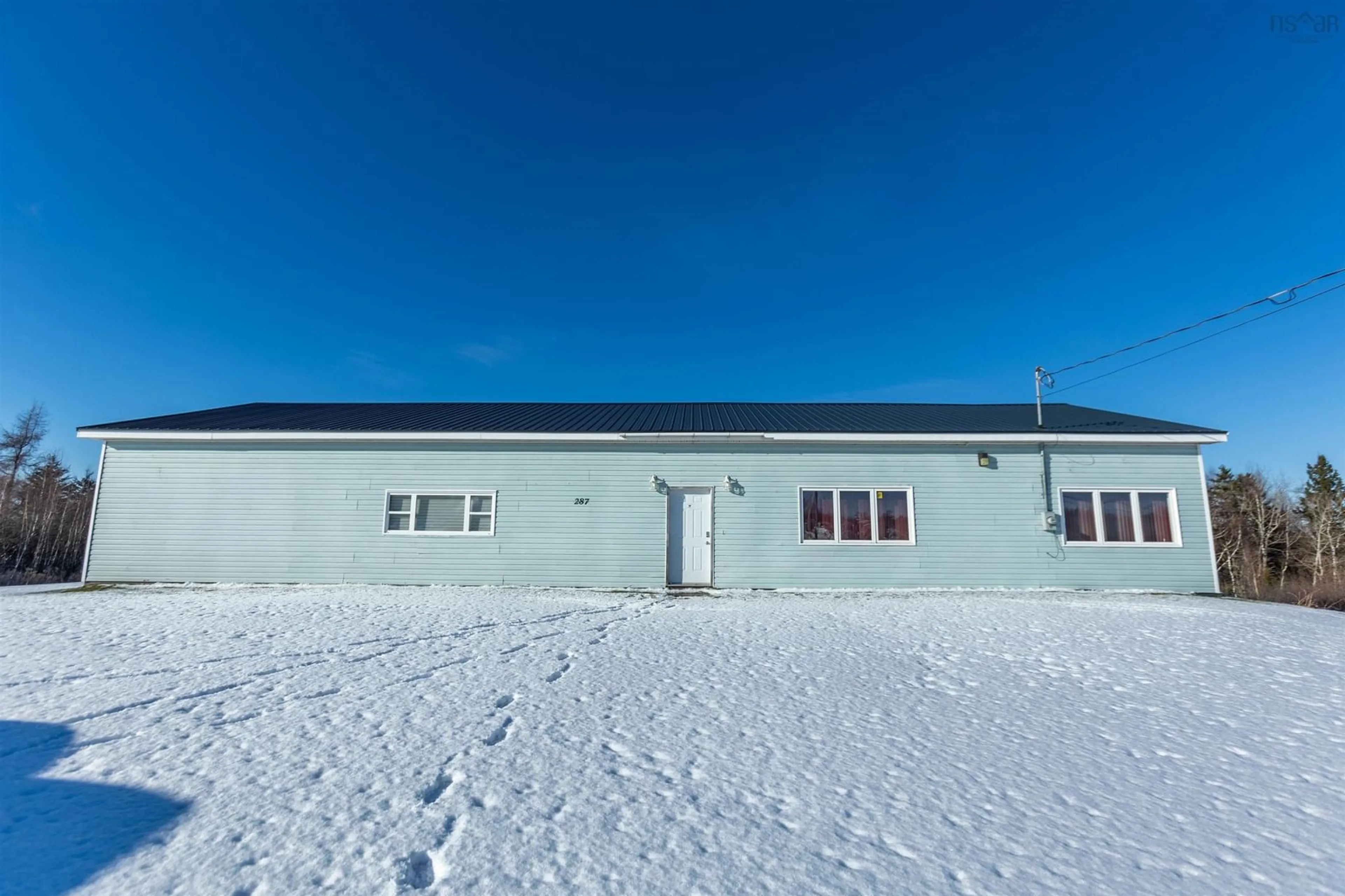 A pic from outside/outdoor area/front of a property/back of a property/a pic from drone, building for 287 Nappan Rd, Nappan Nova Scotia B4H 3Y4