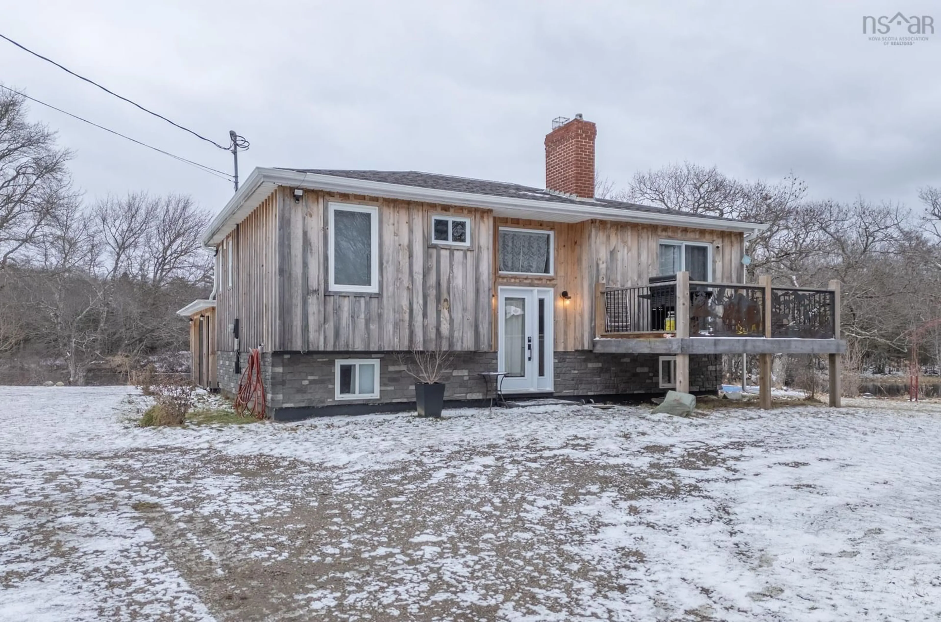 A pic from outside/outdoor area/front of a property/back of a property/a pic from drone, street for 37 Eli Doucette Rd, Quinan Nova Scotia B0W 3M0