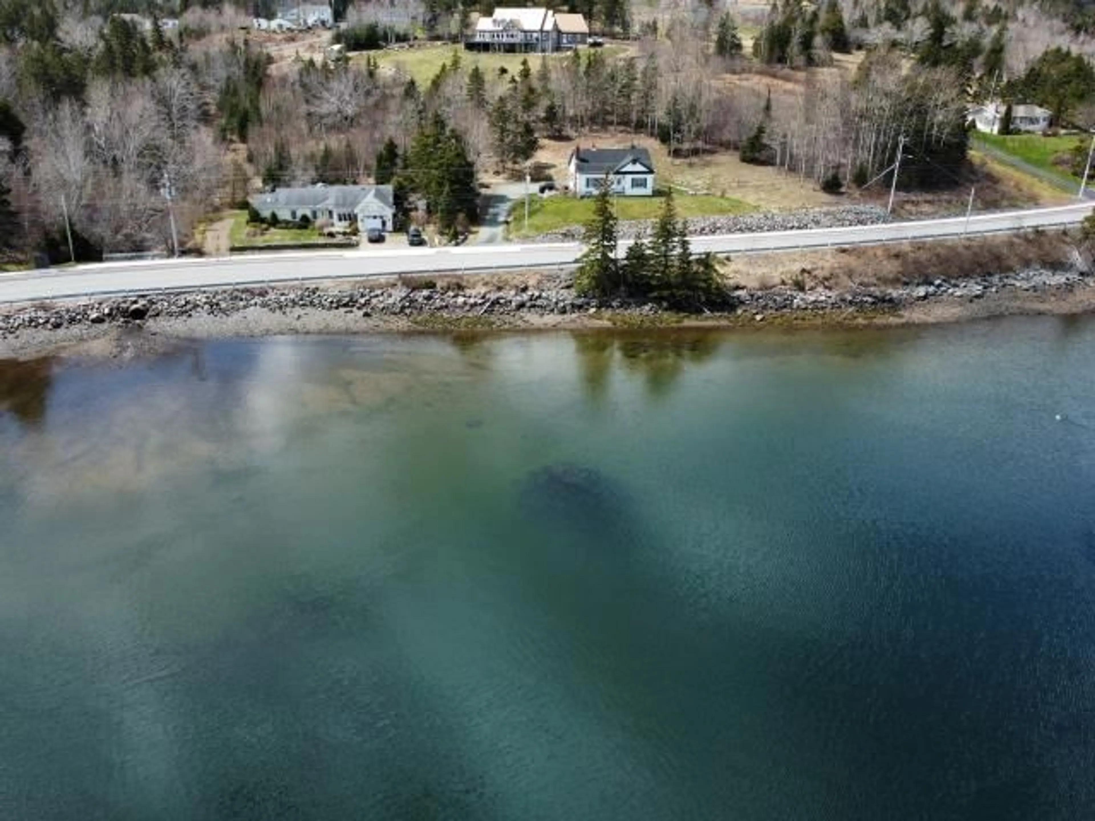 A pic from outside/outdoor area/front of a property/back of a property/a pic from drone, water/lake/river/ocean view for 209 Main Street, Guysborough Nova Scotia B0H 1N0