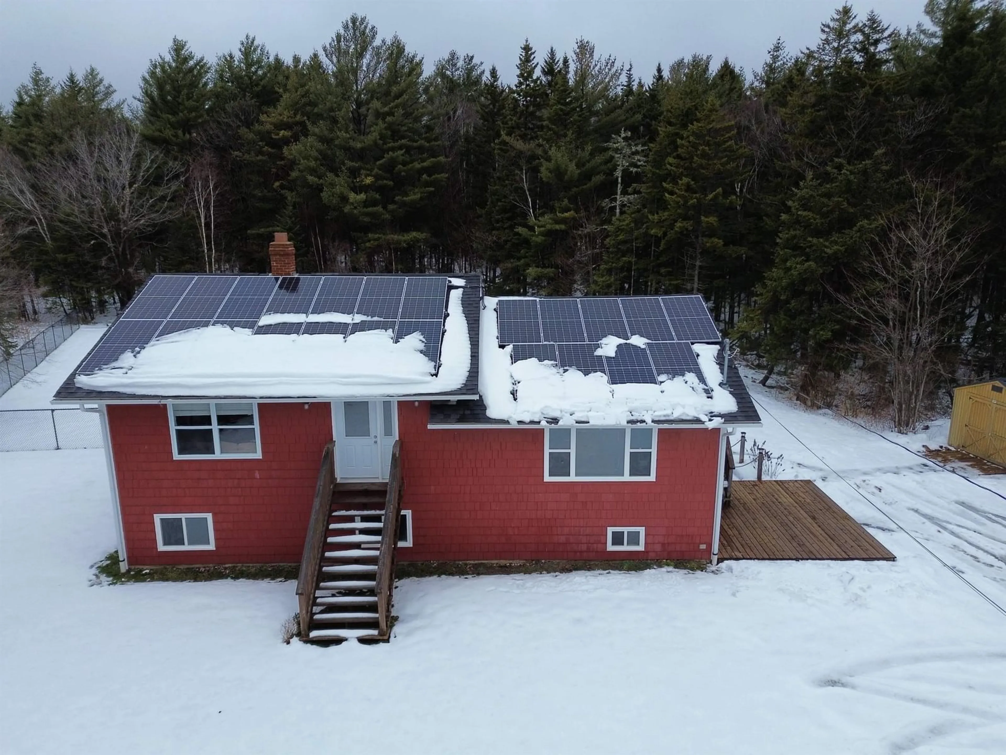 A pic from outside/outdoor area/front of a property/back of a property/a pic from drone, building for 11813 Highway 217, Seabrook Nova Scotia B0V 1A0