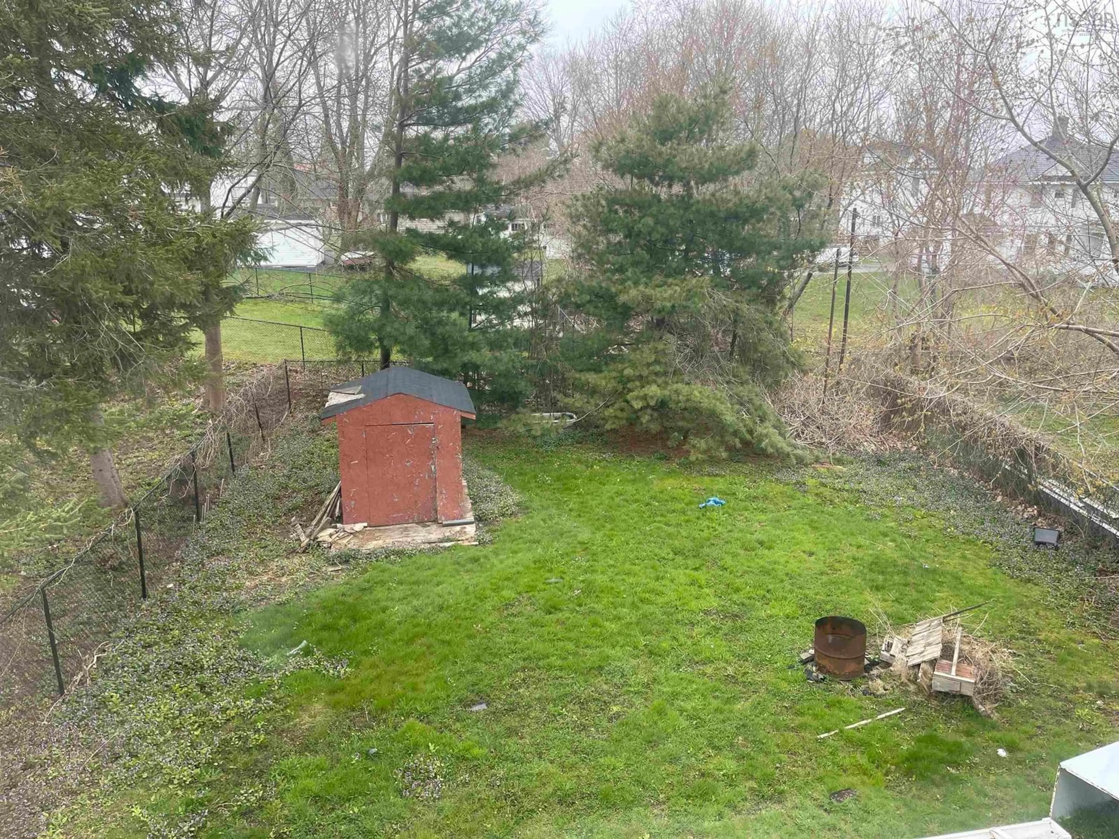 A pic from outside/outdoor area/front of a property/back of a property/a pic from drone, forest/trees view for 131 Willow Ave, New Glasgow Nova Scotia B2H 4G3