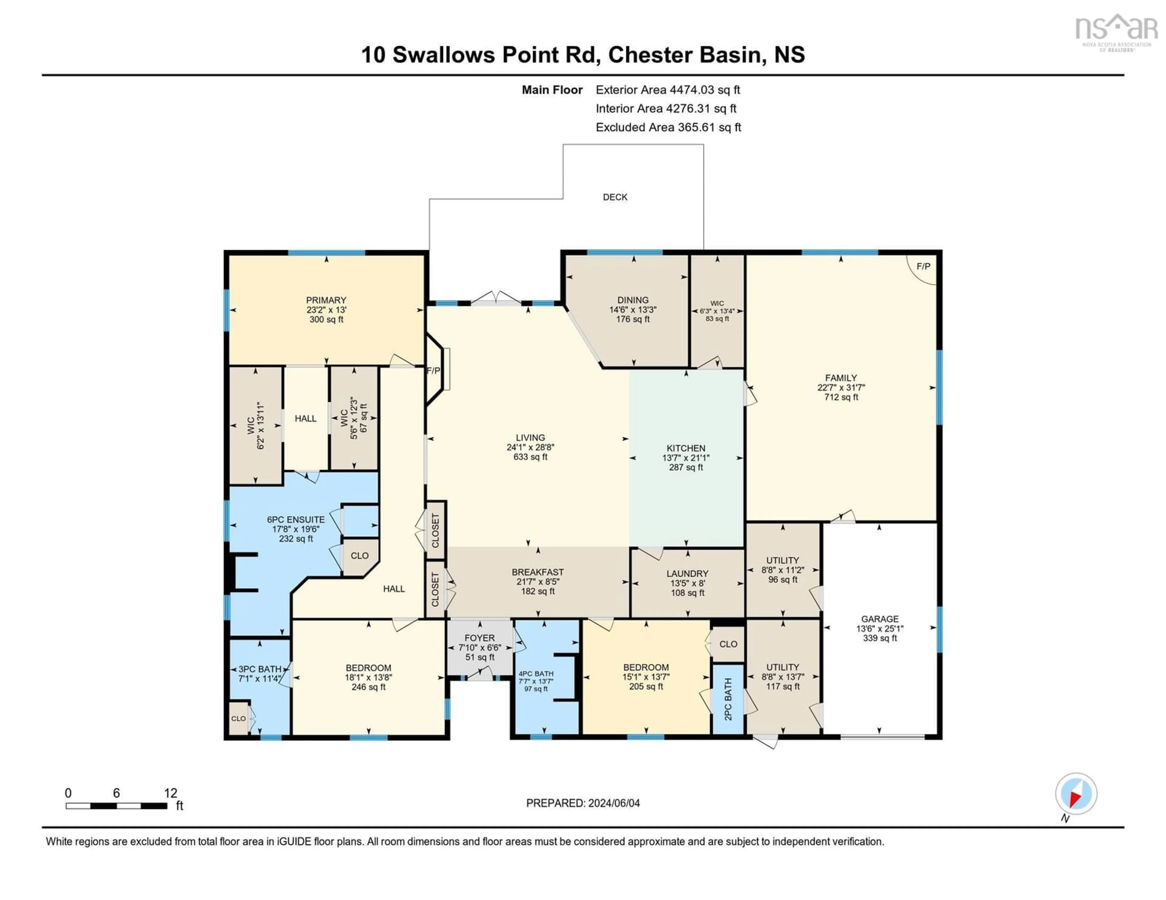 Floor plan for 10 Swallow Point Rd, Chester Basin Nova Scotia B0J 1K0