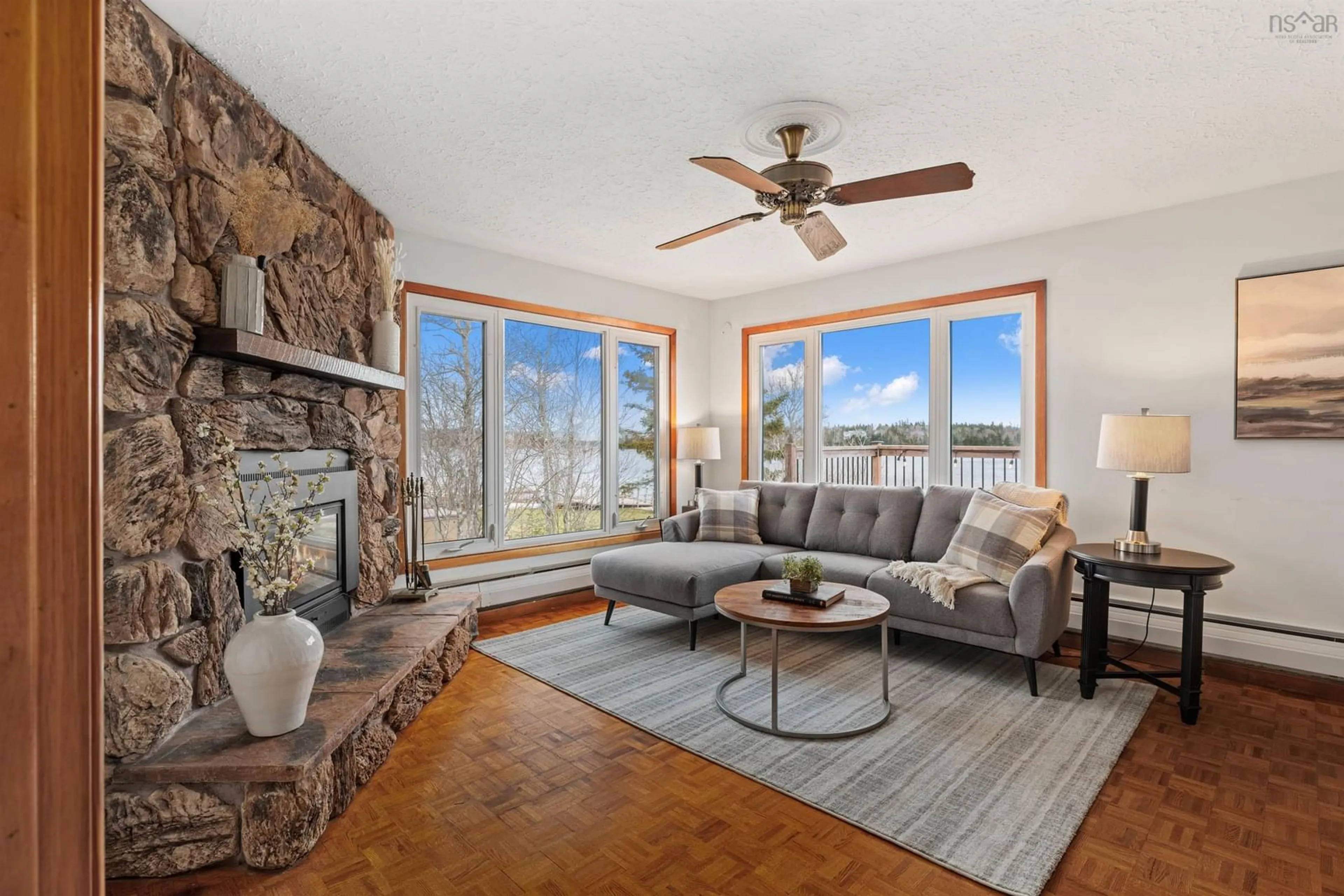 Living room with furniture, unknown for 1748 Crowell Rd, East Lawrencetown Nova Scotia B2Z 1N7