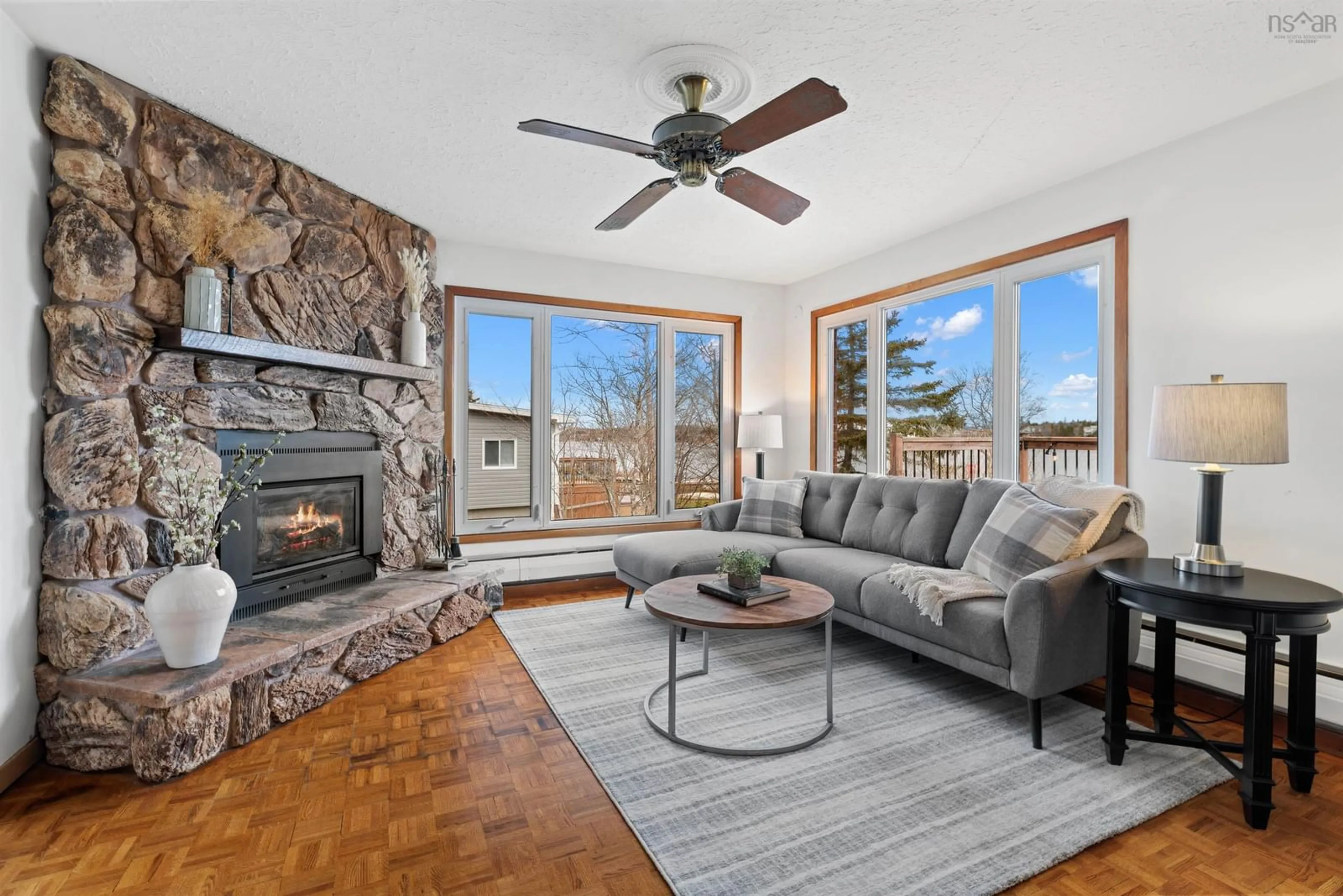 Living room with furniture, unknown for 1748 Crowell Rd, East Lawrencetown Nova Scotia B2Z 1N7