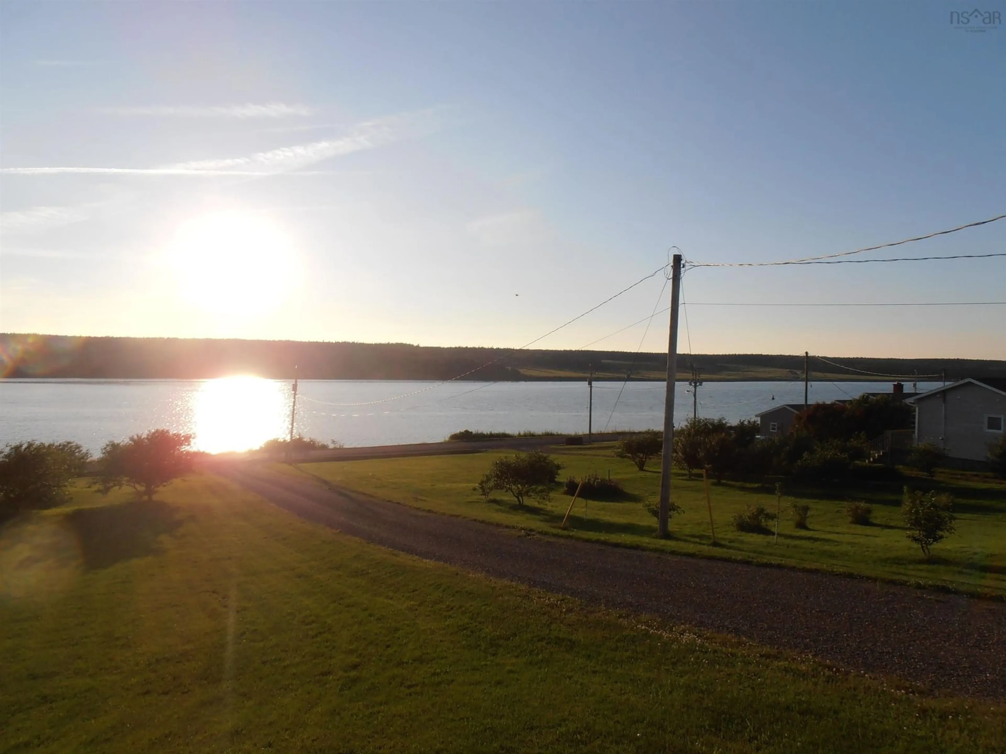 A pic from outside/outdoor area/front of a property/back of a property/a pic from drone, water/lake/river/ocean view for 91 La Pointe Du Havre Rd, Chéticamp Nova Scotia B0E 1H0