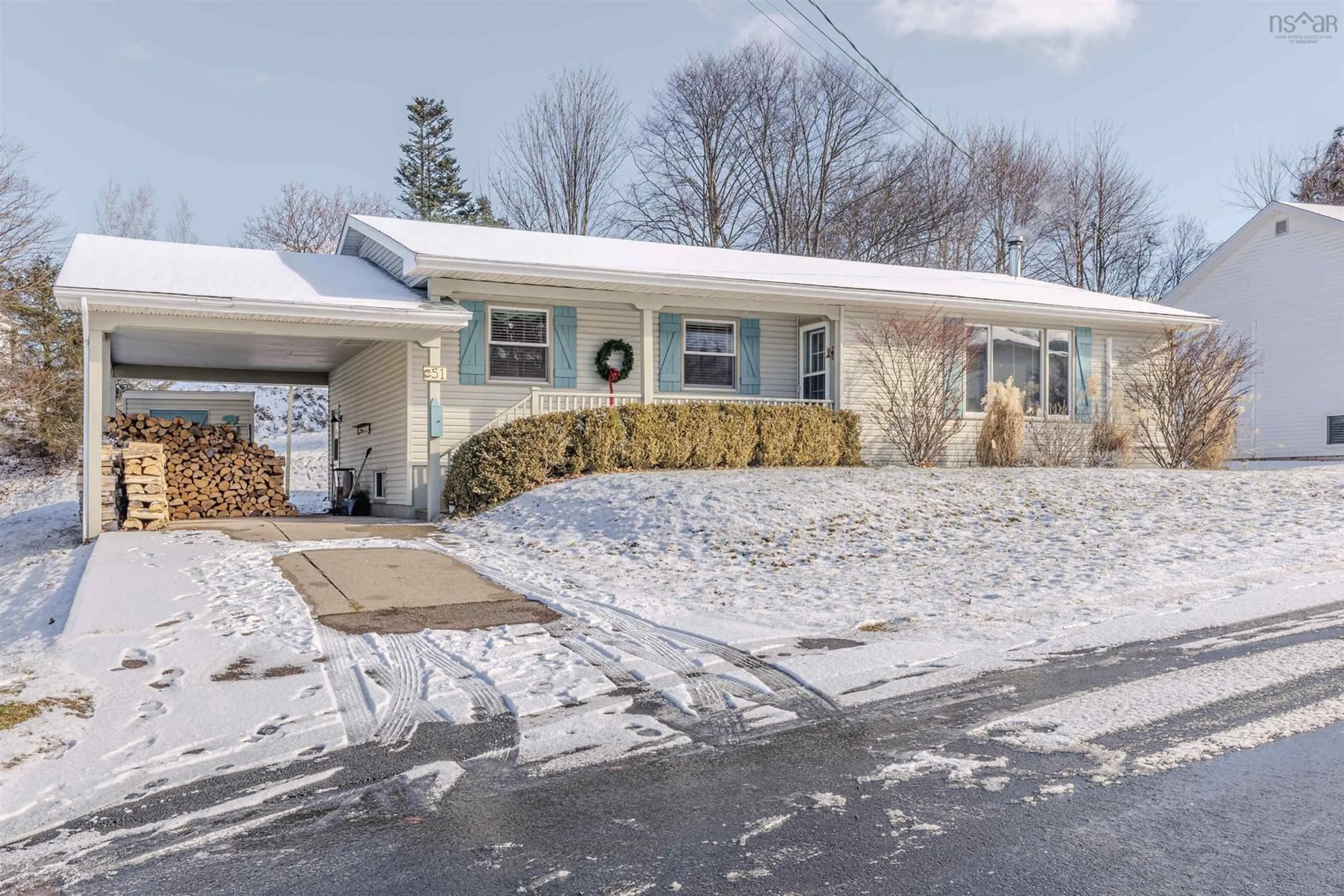 Home with vinyl exterior material, street for 51 Martha Ave, Truro Nova Scotia B2M 4V7