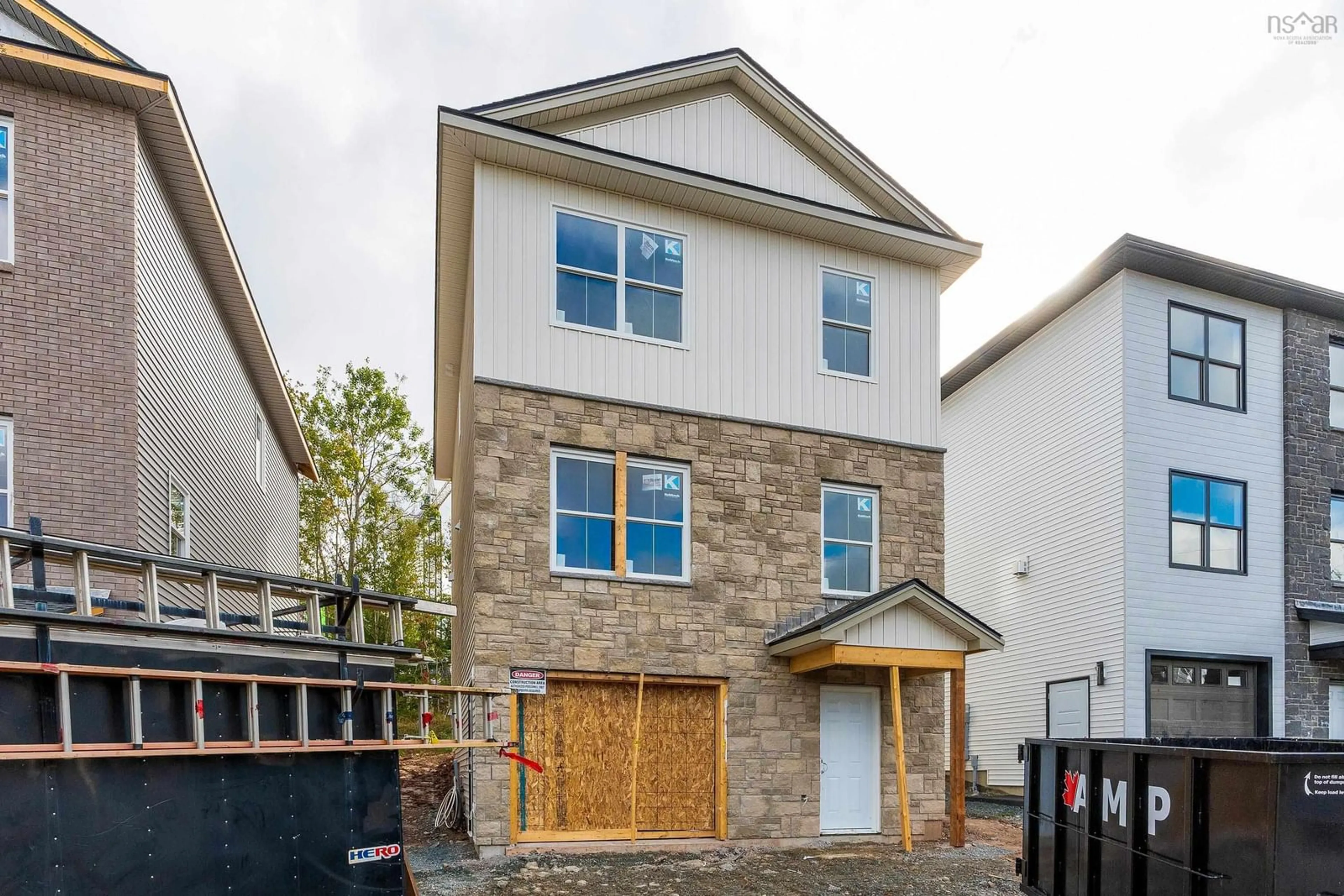 Home with brick exterior material, street for 46 Pearlgarden Close #PC-12, Dartmouth Nova Scotia B2X 2E8