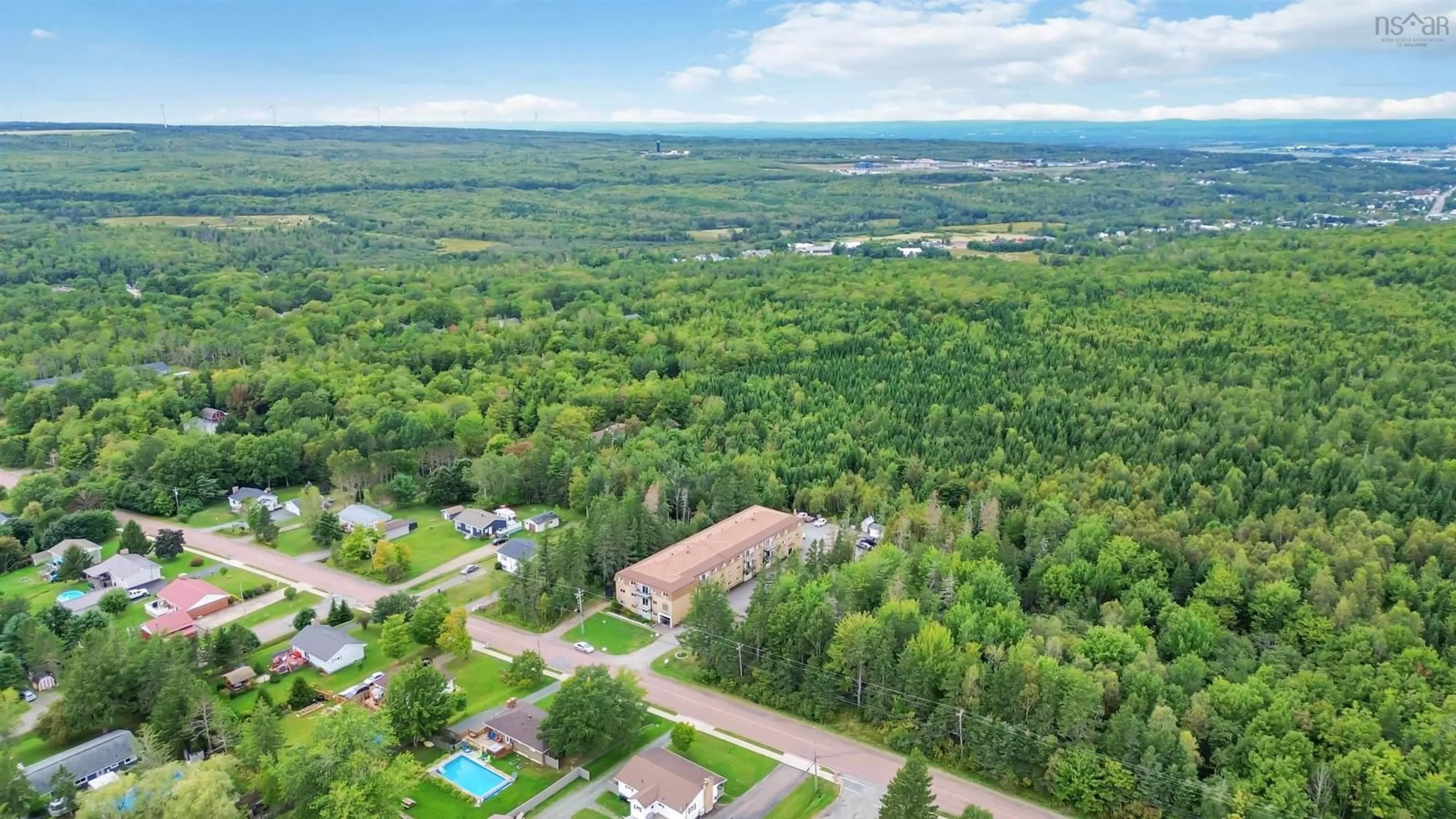 A pic from outside/outdoor area/front of a property/back of a property/a pic from drone, water/lake/river/ocean view for 1594 Truro Rd, Hilden Nova Scotia B0N 1C0