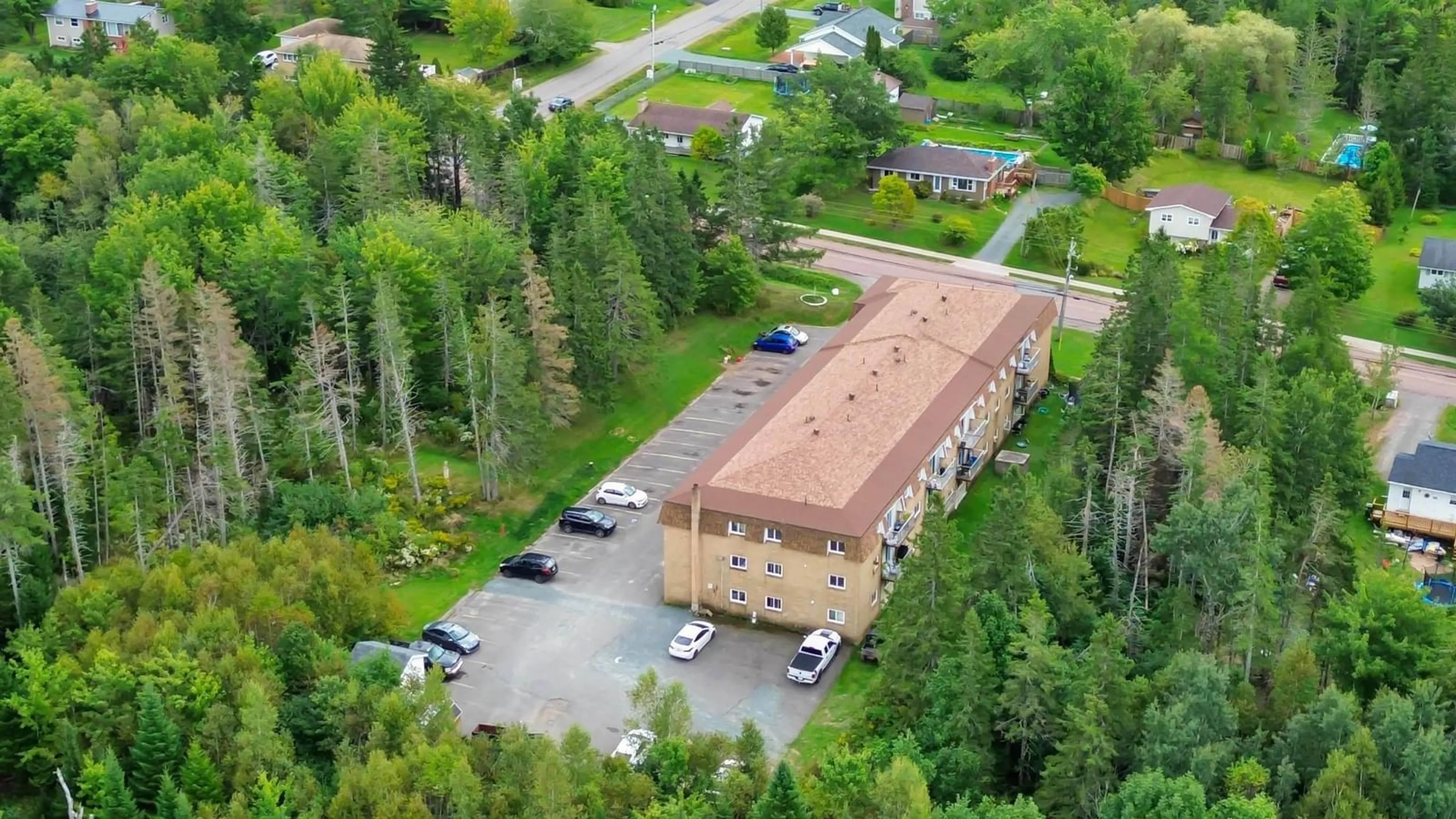 A pic from outside/outdoor area/front of a property/back of a property/a pic from drone, building for 1594 Truro Rd, Hilden Nova Scotia B0N 1C0