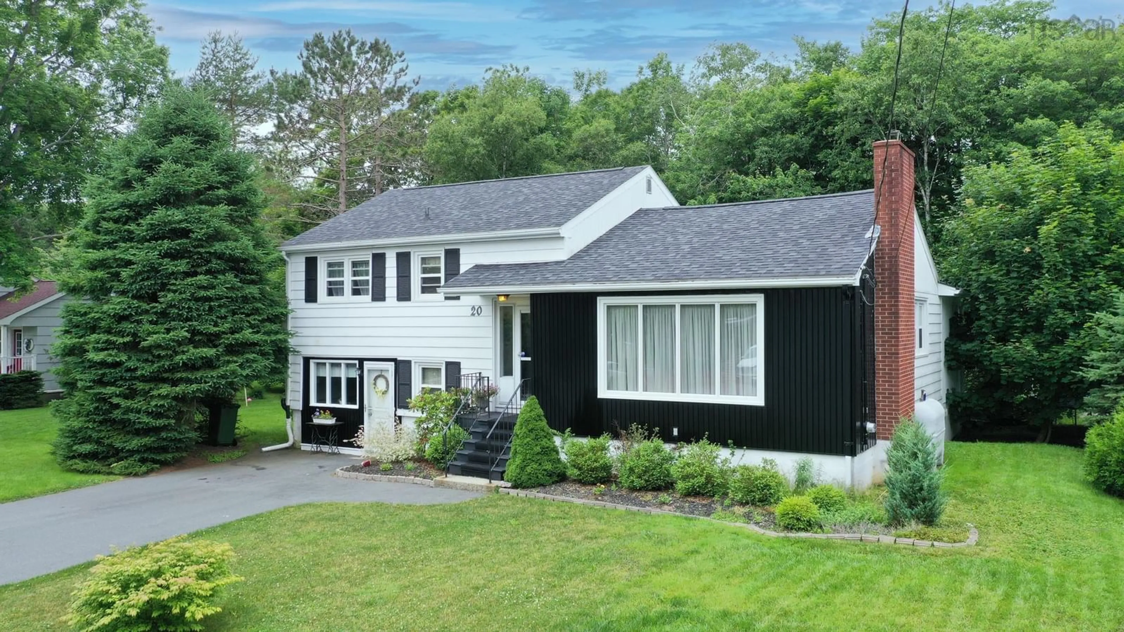 Home with vinyl exterior material, street for 20 Colindale St, Halifax Nova Scotia B3P 2A2