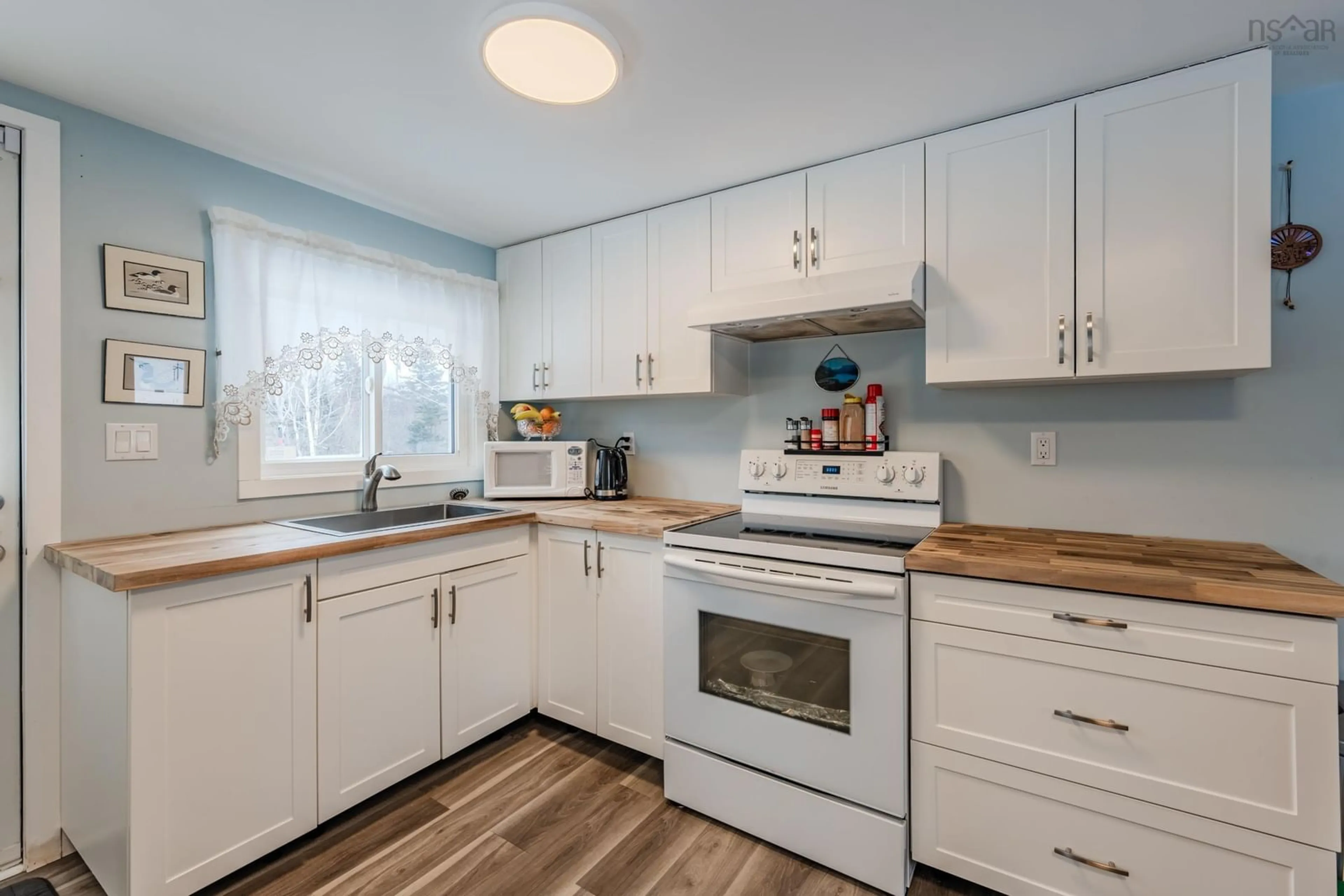 Standard kitchen, wood/laminate floor for 68 Doty Road, Ashmore Nova Scotia B0W 3T0