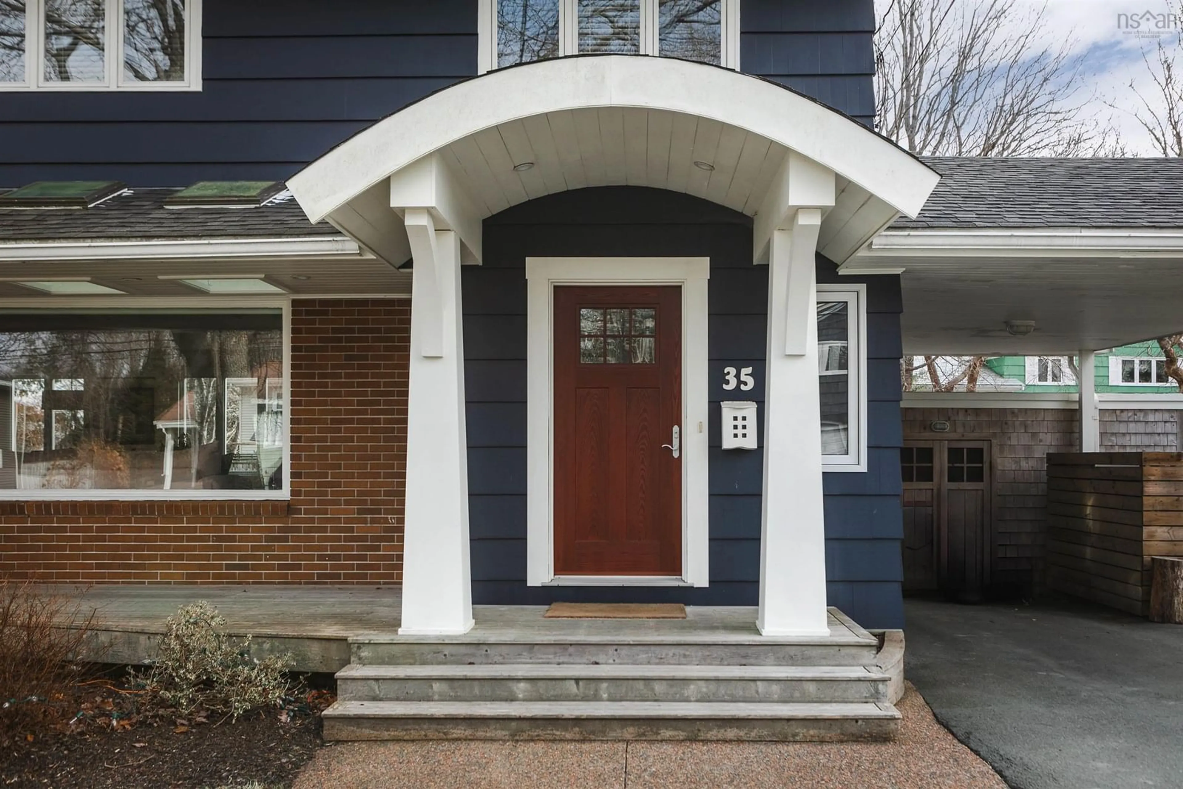 Home with brick exterior material, street for 35 Nightingale Dr, Halifax Nova Scotia B3M 1V2