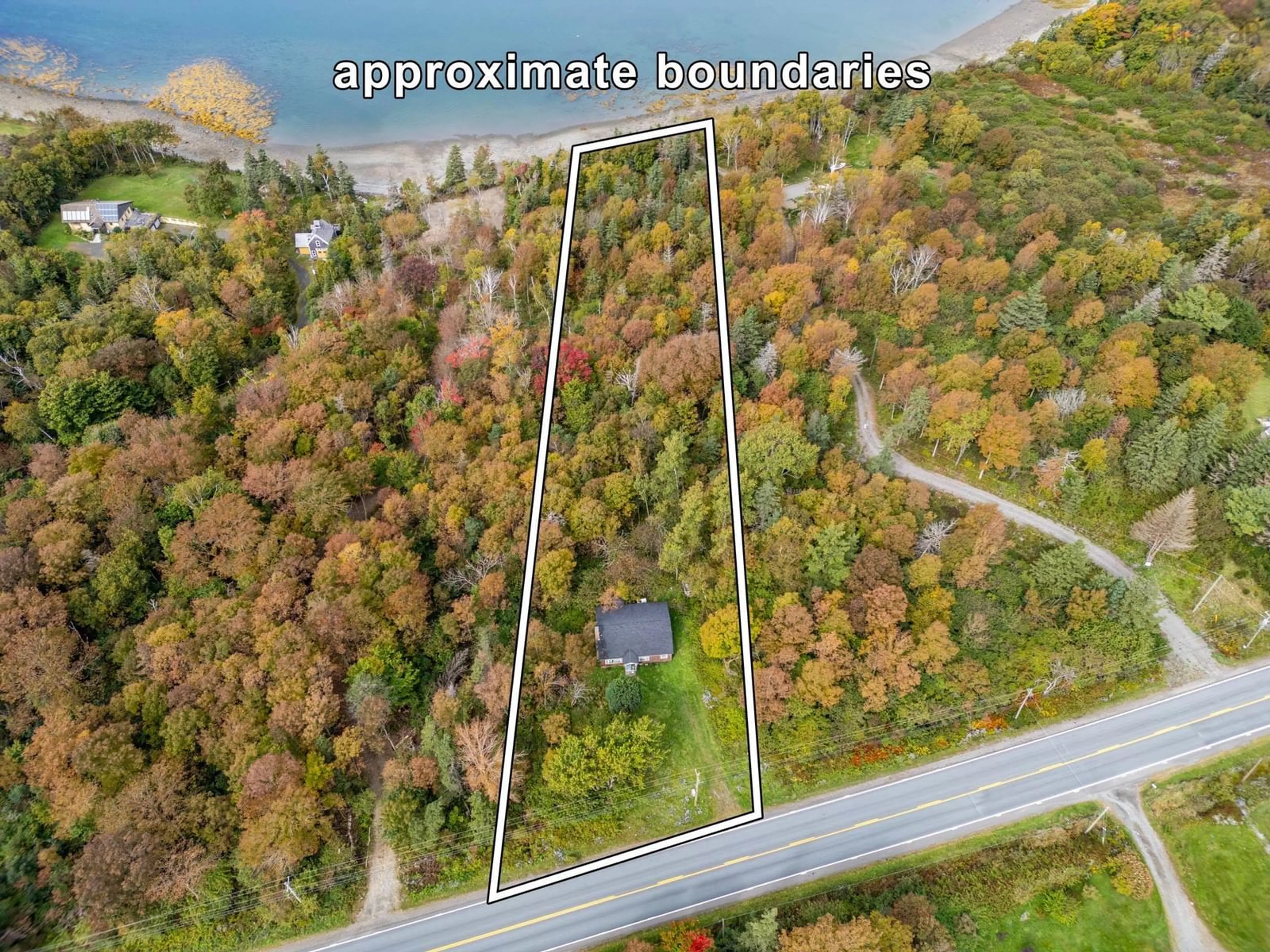 A pic from outside/outdoor area/front of a property/back of a property/a pic from drone, water/lake/river/ocean view for 7701 #101 Hwy, Plympton Nova Scotia B0W 2R0