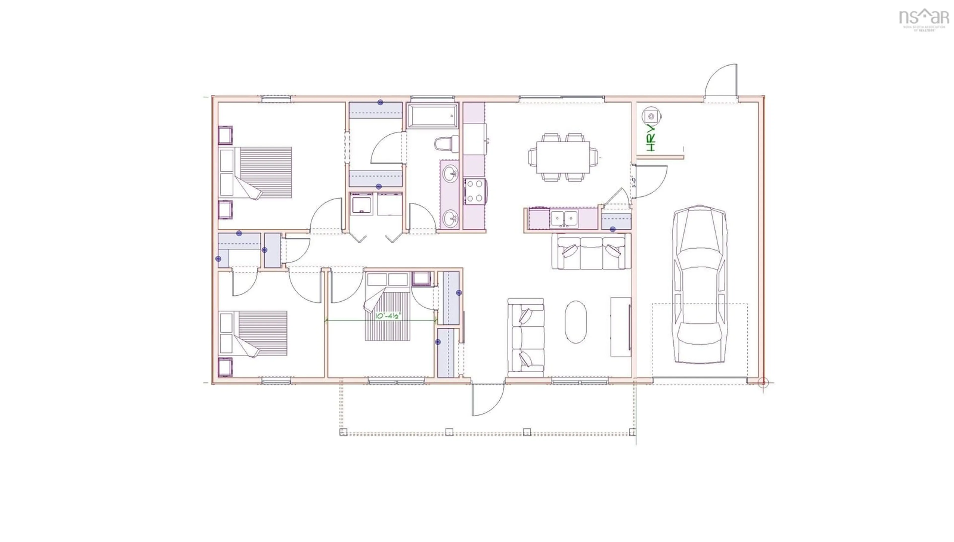 Floor plan for 32 Pleasant St, Wilmot Nova Scotia B0P 1W0