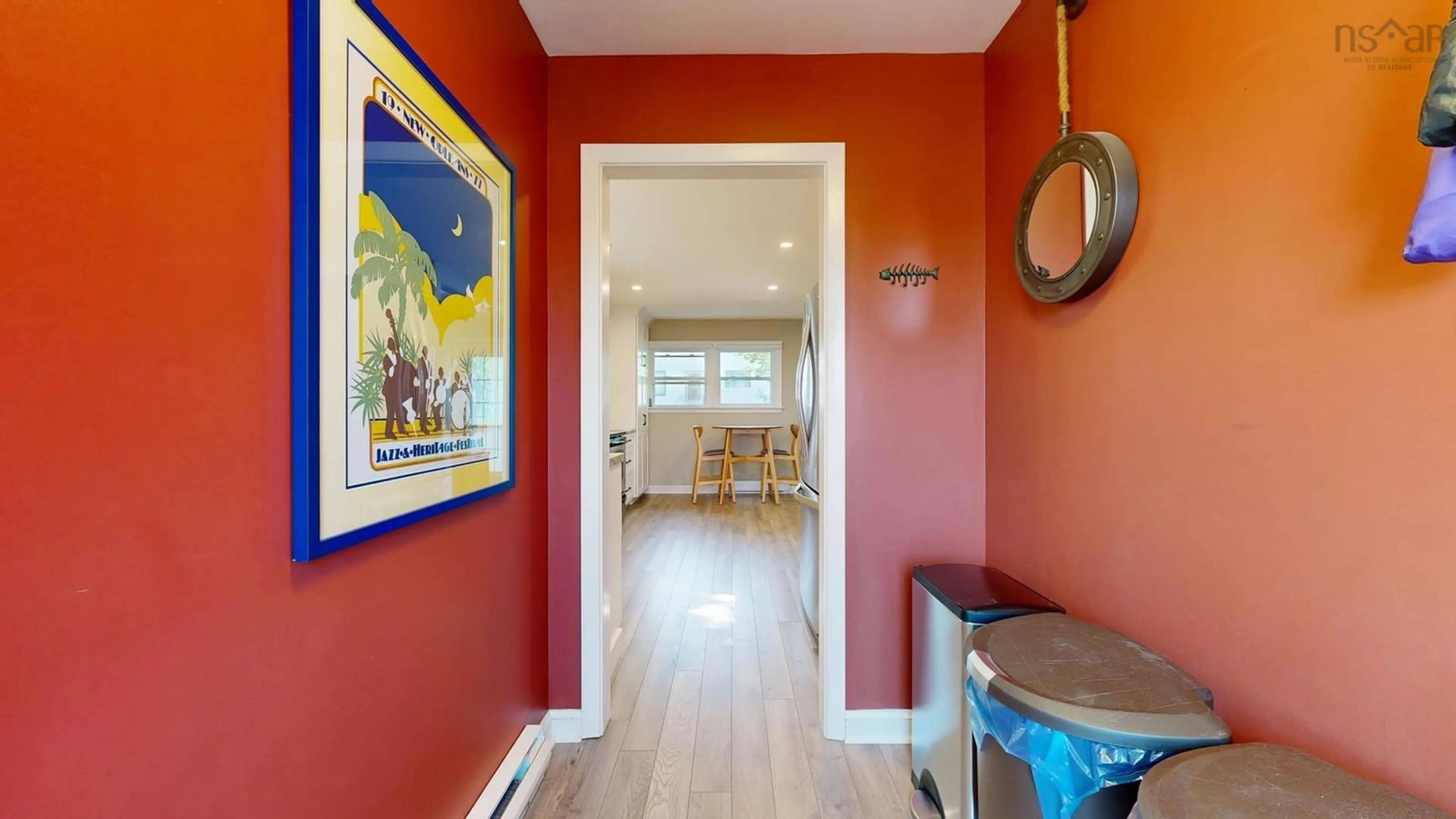 Indoor entryway for 135 Lawrence St, Lunenburg Nova Scotia B0J 2C0