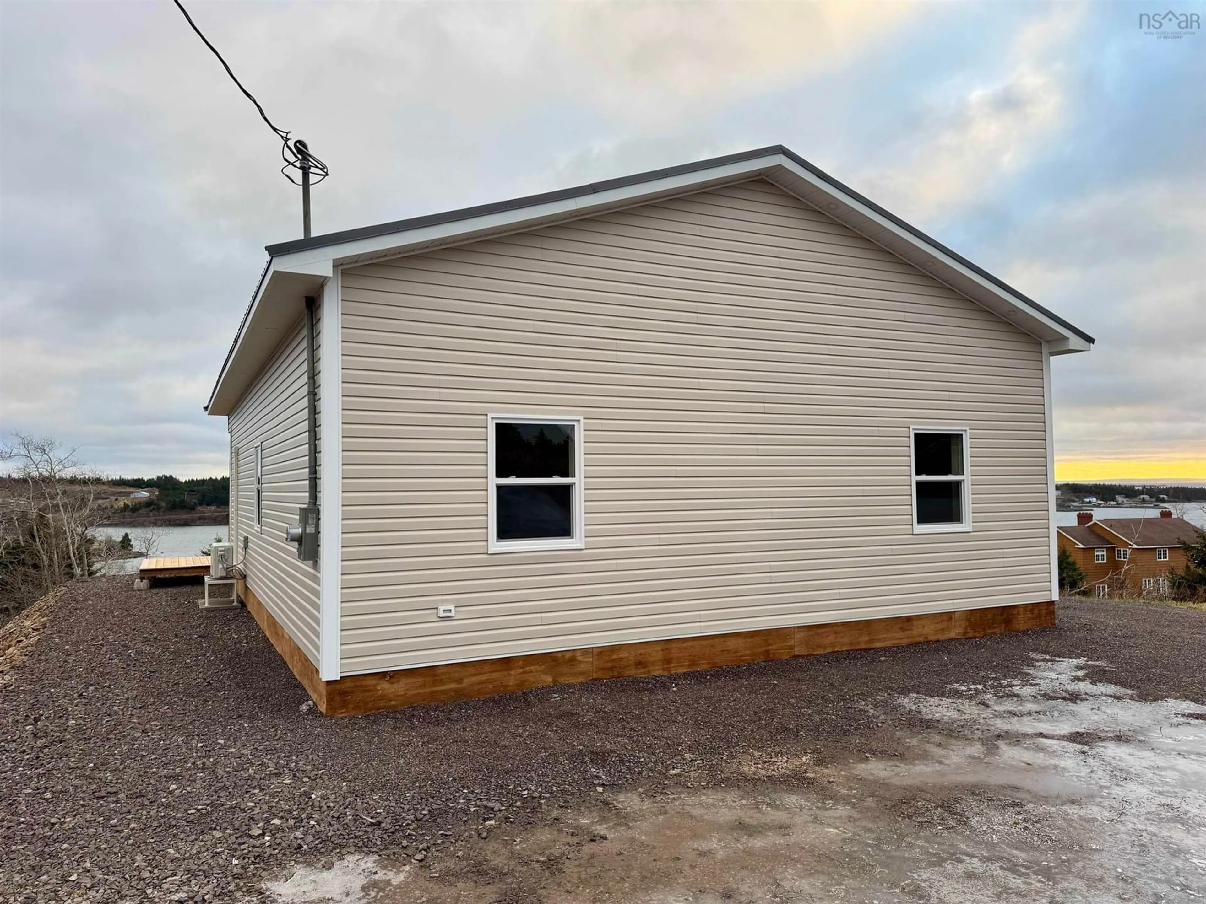 Home with vinyl exterior material, building for 2742 High Rd #Lot 2015-48, Arichat Nova Scotia B0E 1A0