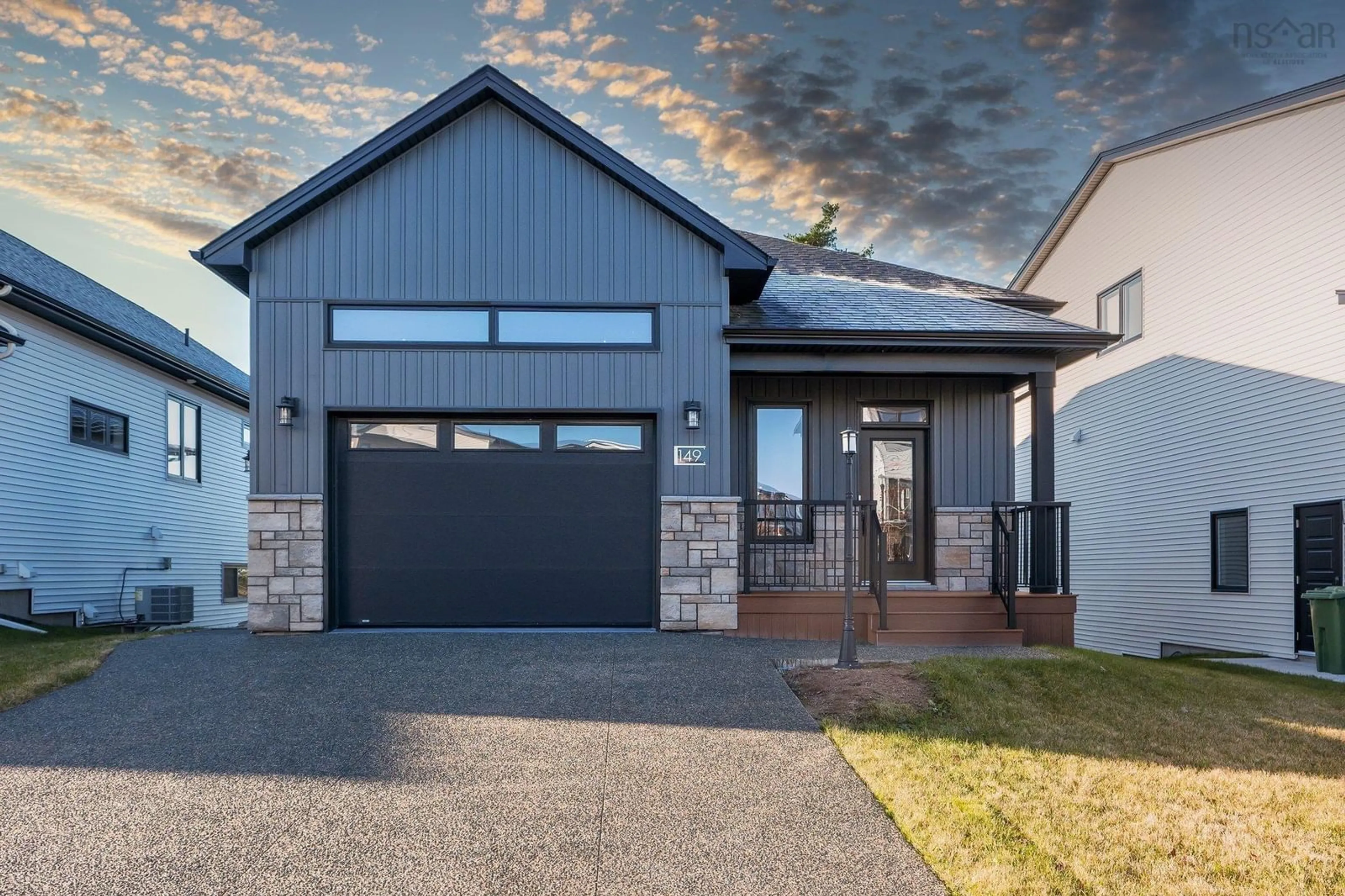 Home with vinyl exterior material, street for 149 Tuscany Run #6-140, Timberlea Nova Scotia B3T 0L3