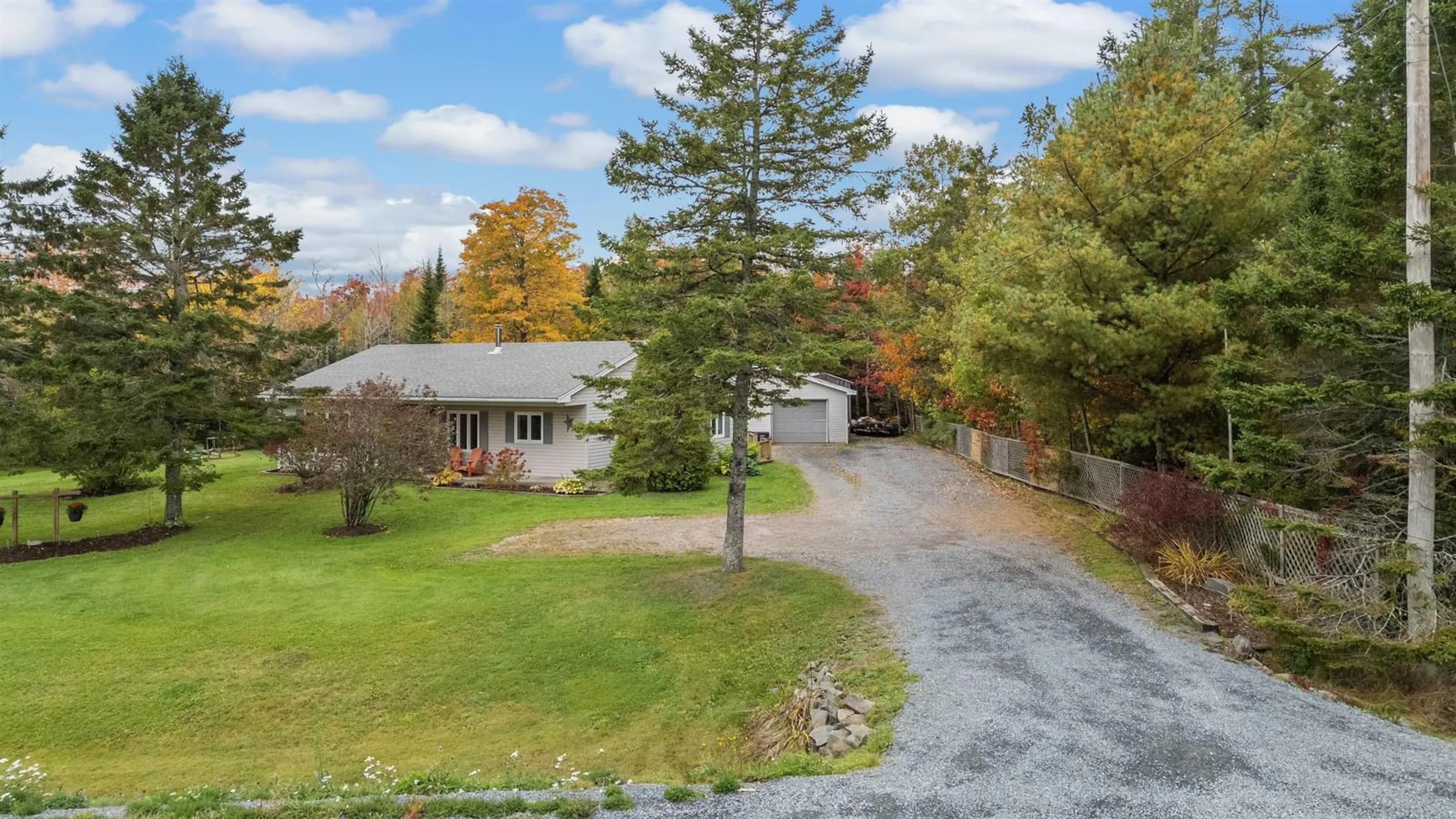 A pic from outside/outdoor area/front of a property/back of a property/a pic from drone, unknown for 111 North Salem Rd, Mill Village Nova Scotia B0N 2H0