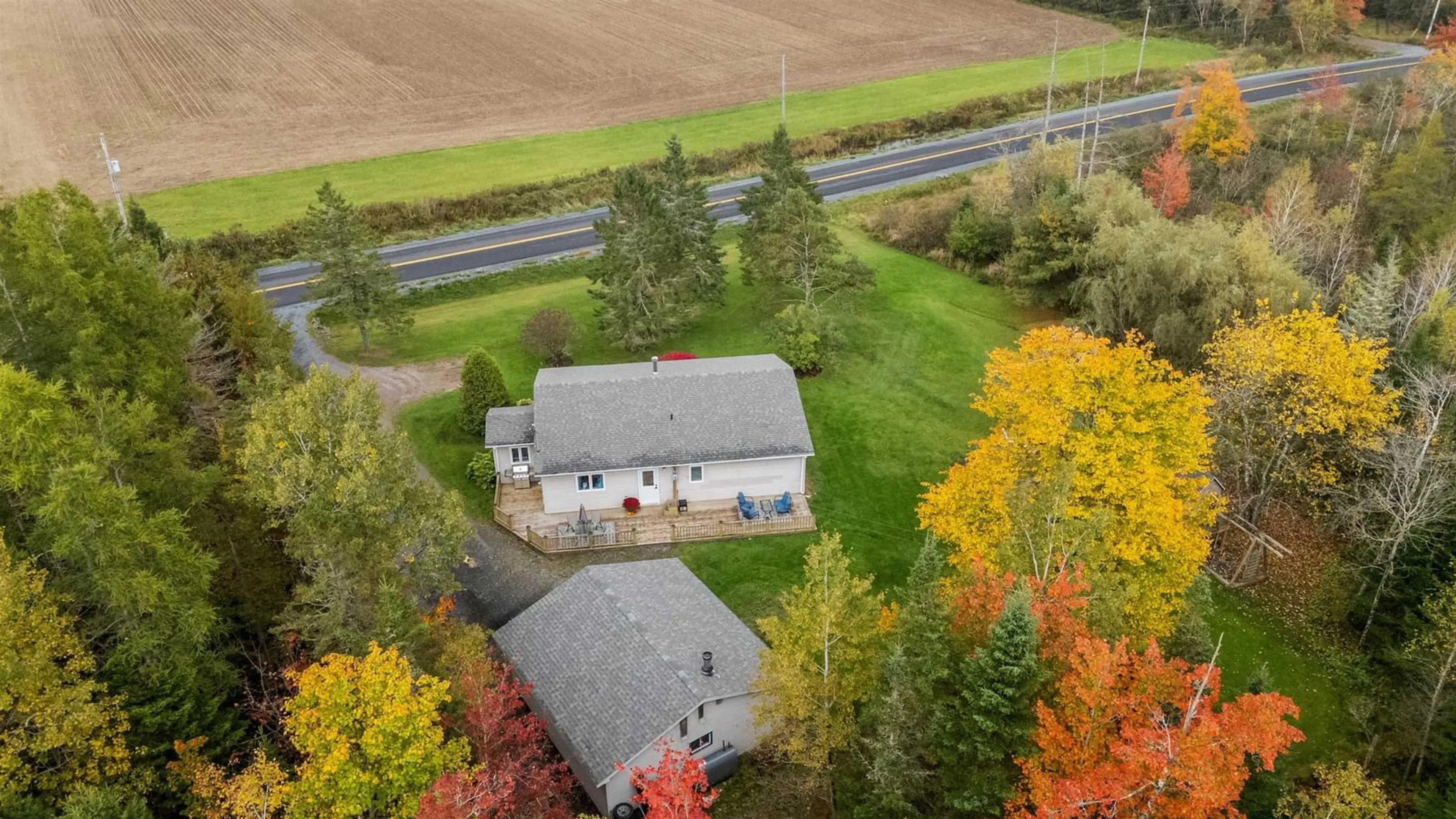 A pic from outside/outdoor area/front of a property/back of a property/a pic from drone, unknown for 111 North Salem Rd, Mill Village Nova Scotia B0N 2H0