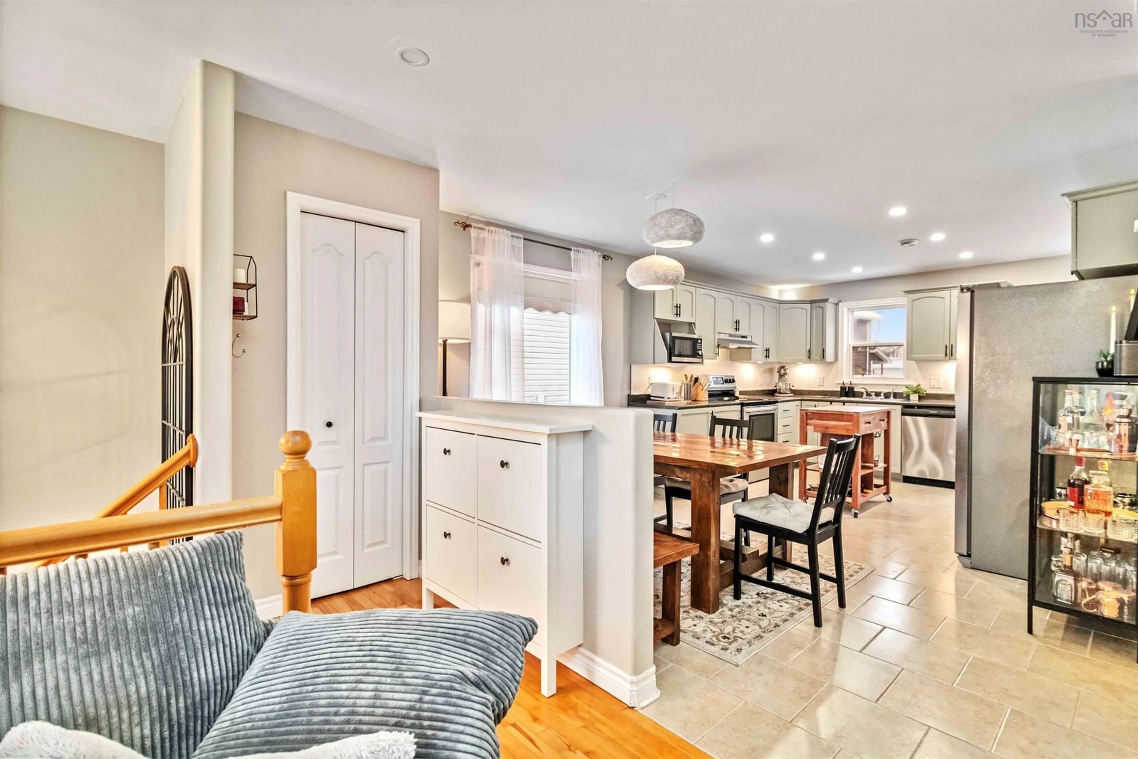 Open concept kitchen, ceramic/tile floor for 140 James Street, Timberlea Nova Scotia B3T 1N9