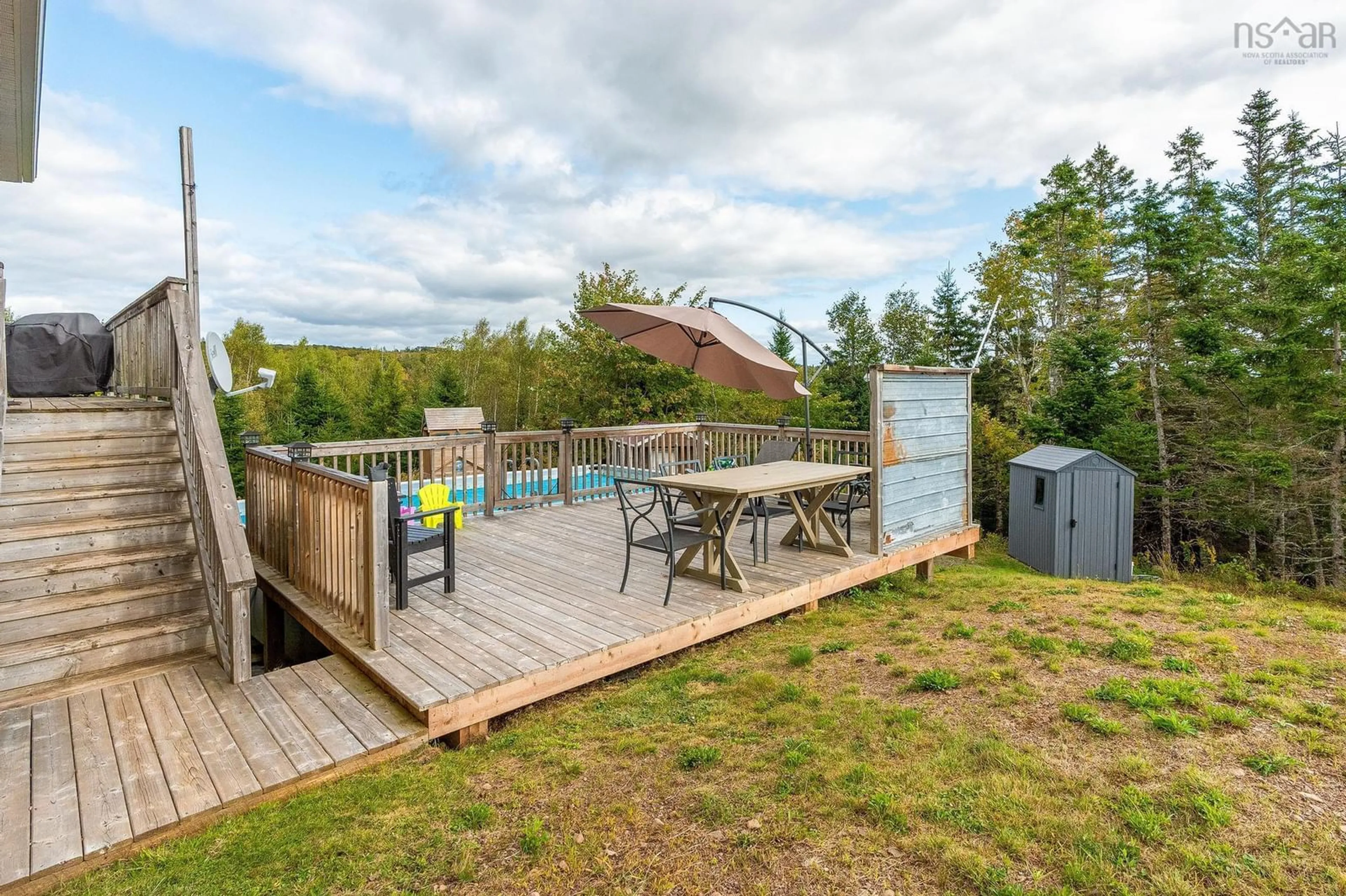 Patio, water/lake/river/ocean view for 354 Union 2 Rd, Greenfield Nova Scotia B6L 0C5