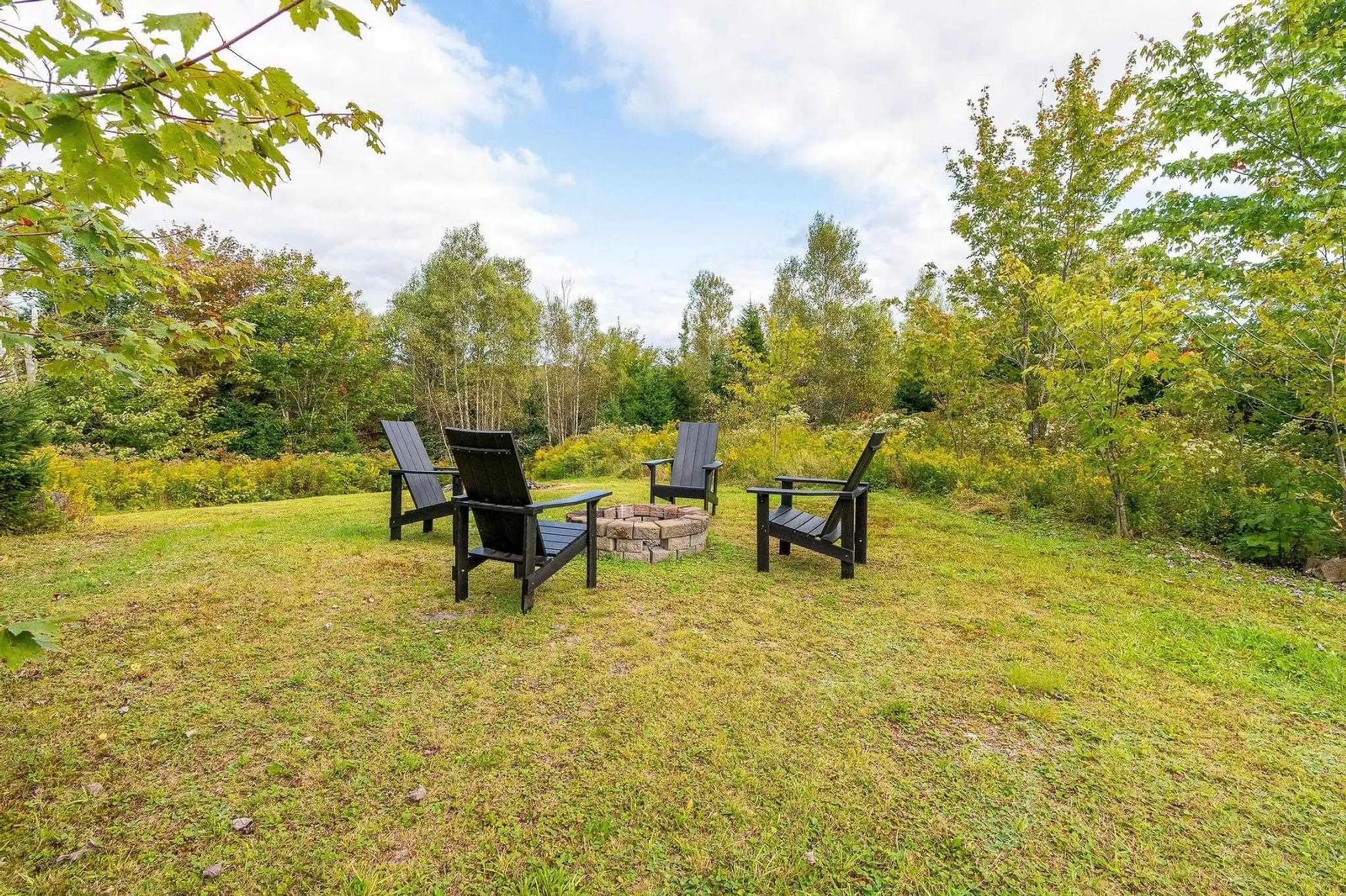 Patio, forest/trees view for 354 Union 2 Rd, Greenfield Nova Scotia B6L 0C5