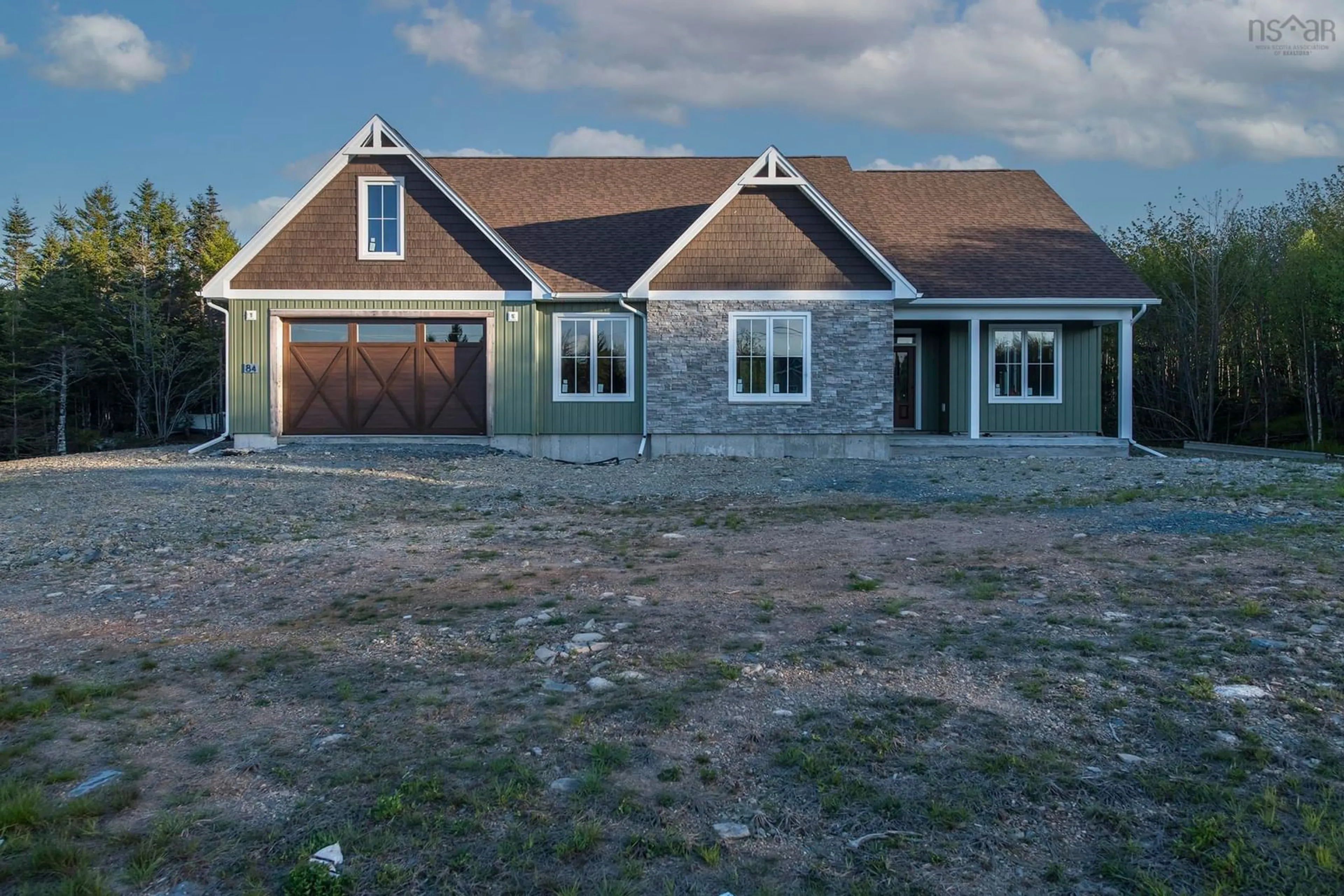 Home with vinyl exterior material, building for 84 Sugarwood Crt, Porters Lake Nova Scotia B3E 0C7