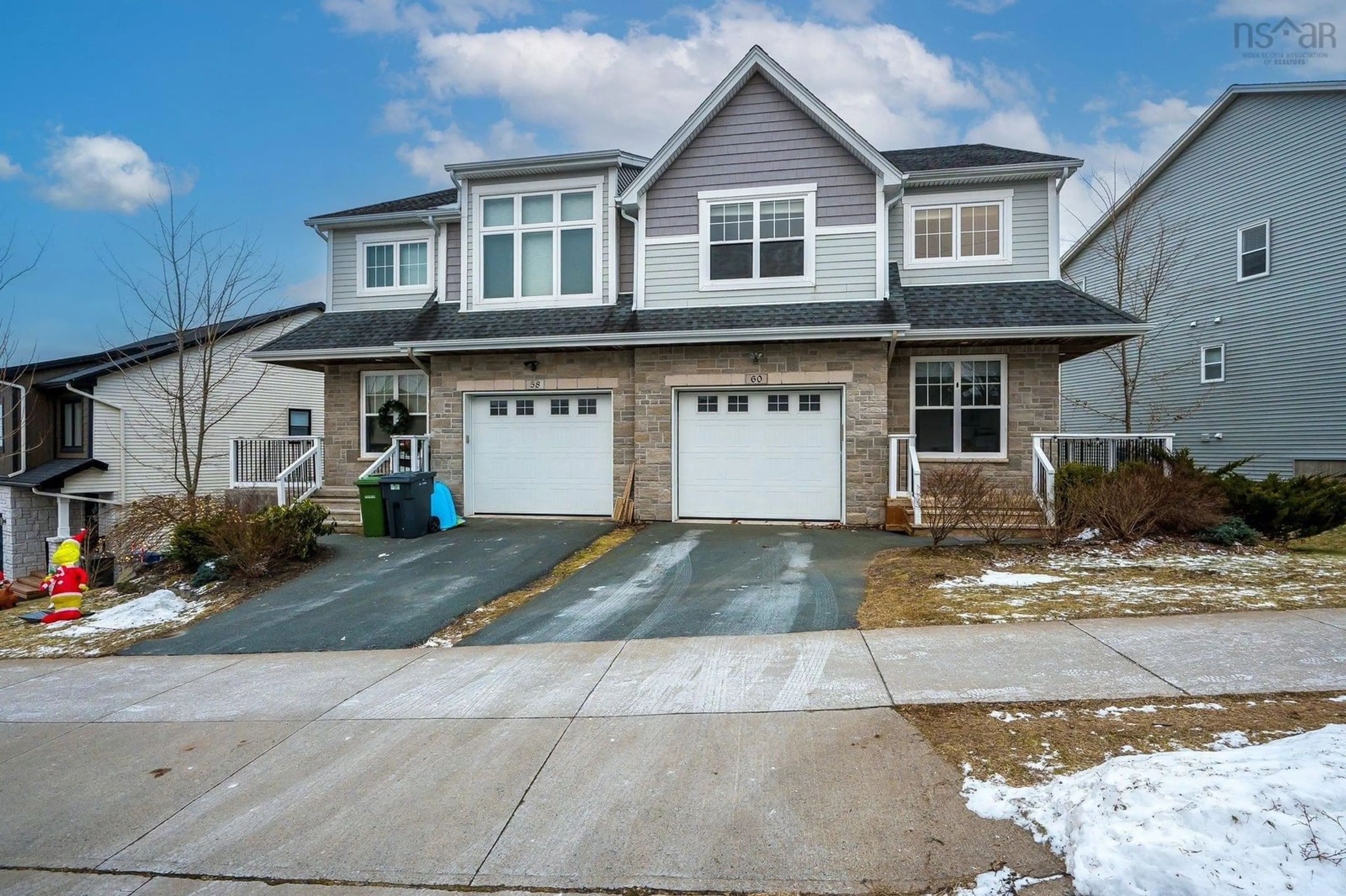 Home with brick exterior material, street for 60 Hazelton Hill, Bedford Nova Scotia B4B 0M2