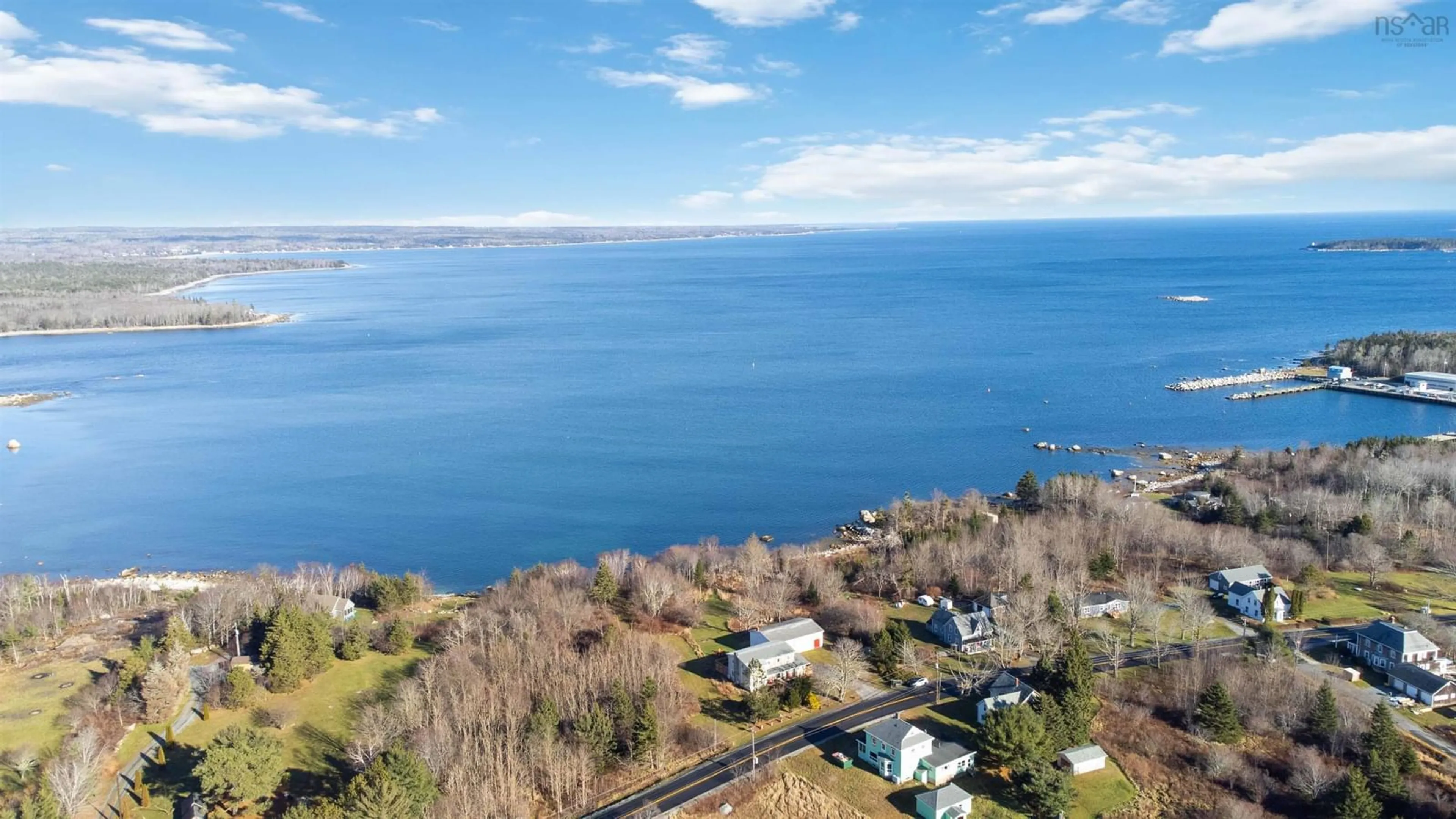 A pic from outside/outdoor area/front of a property/back of a property/a pic from drone, water/lake/river/ocean view for 335 Central Port Mouton Rd, Port Mouton Nova Scotia B0T 1T0