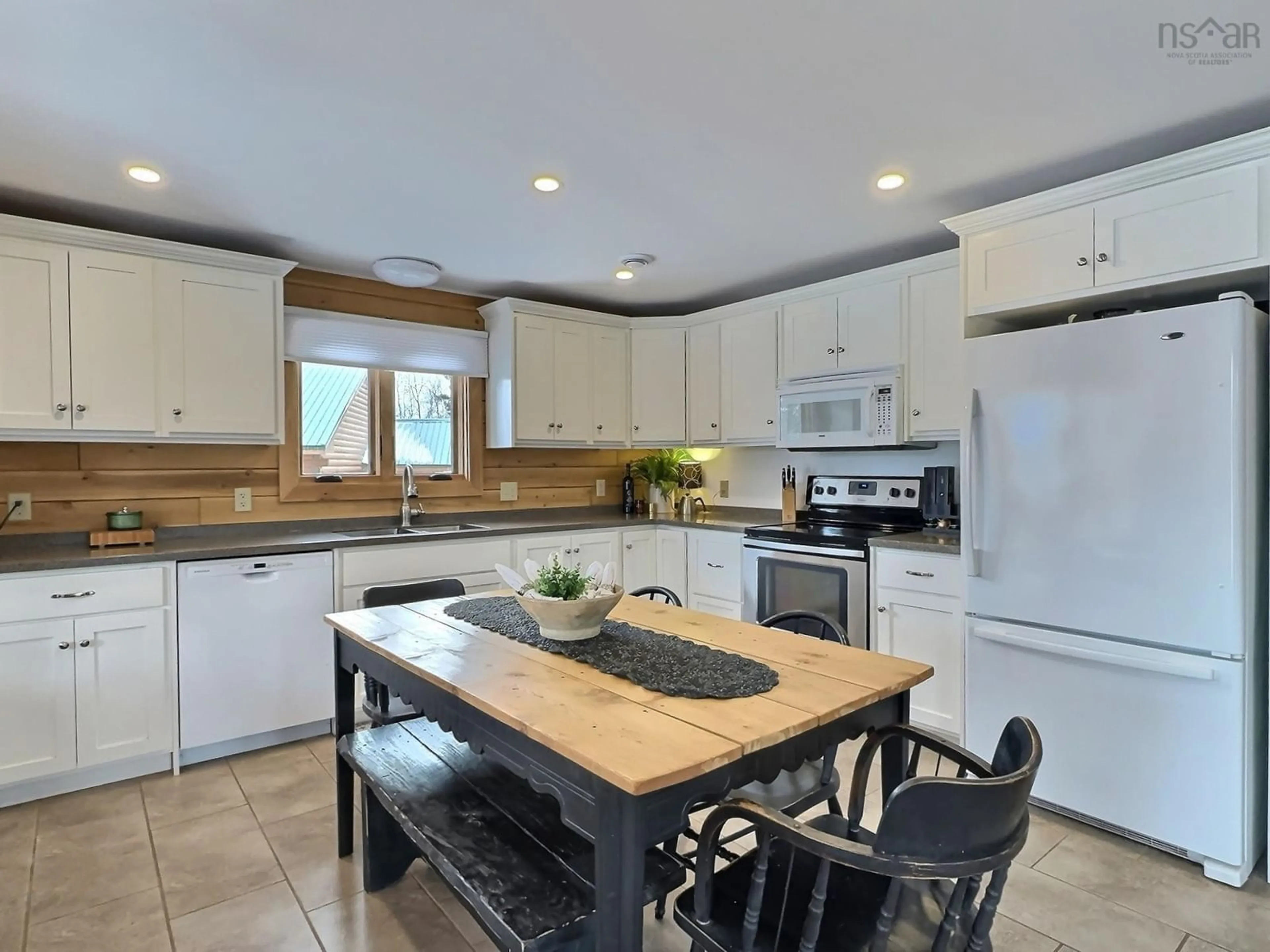 Open concept kitchen, ceramic/tile floor for 1120 Sand Point Rd #8, Tatamagouche Nova Scotia B0K 1V0