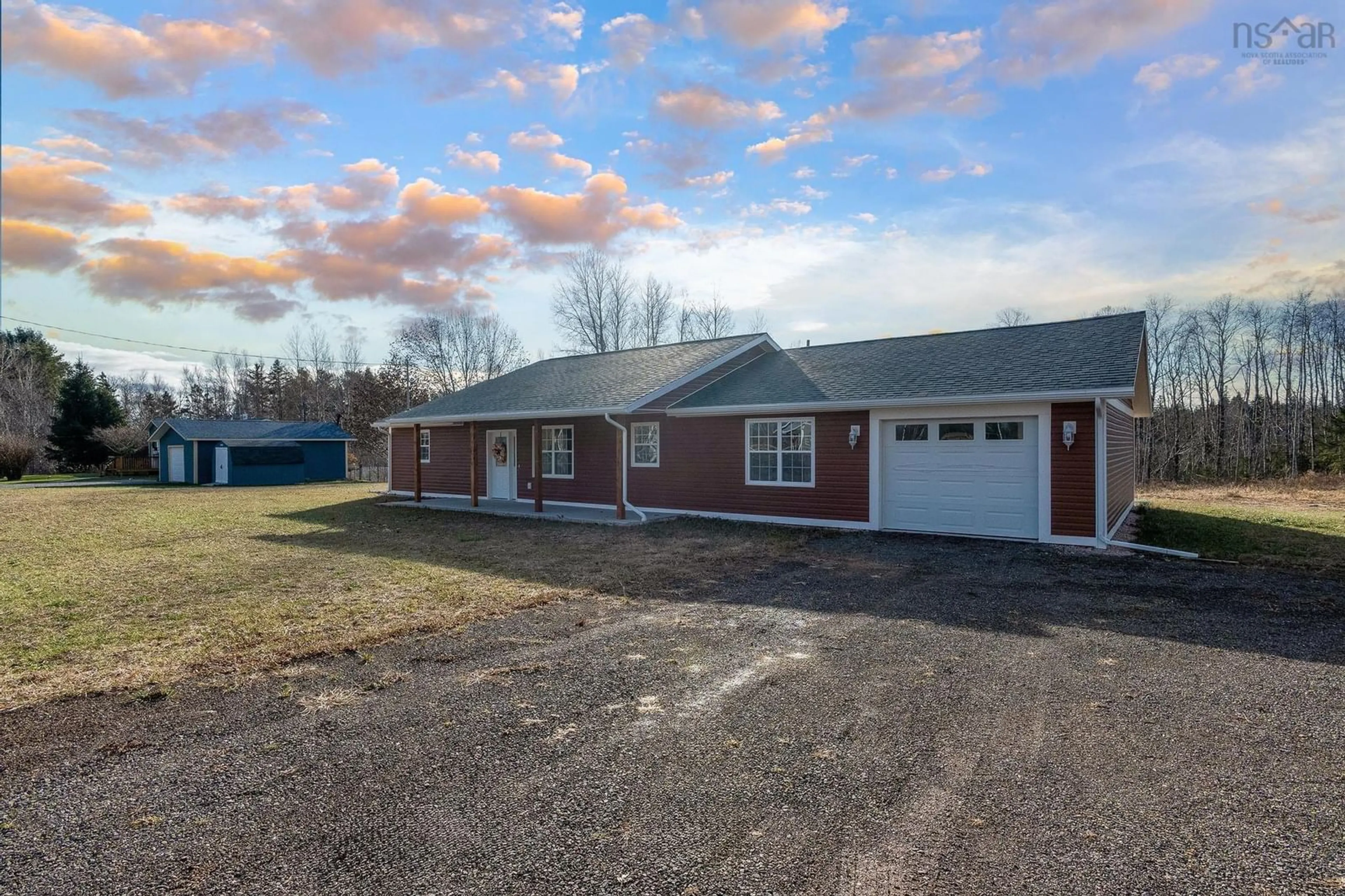 A pic from outside/outdoor area/front of a property/back of a property/a pic from drone, building for 439 Victoria Rd, Spa Springs Nova Scotia B0S 1P0