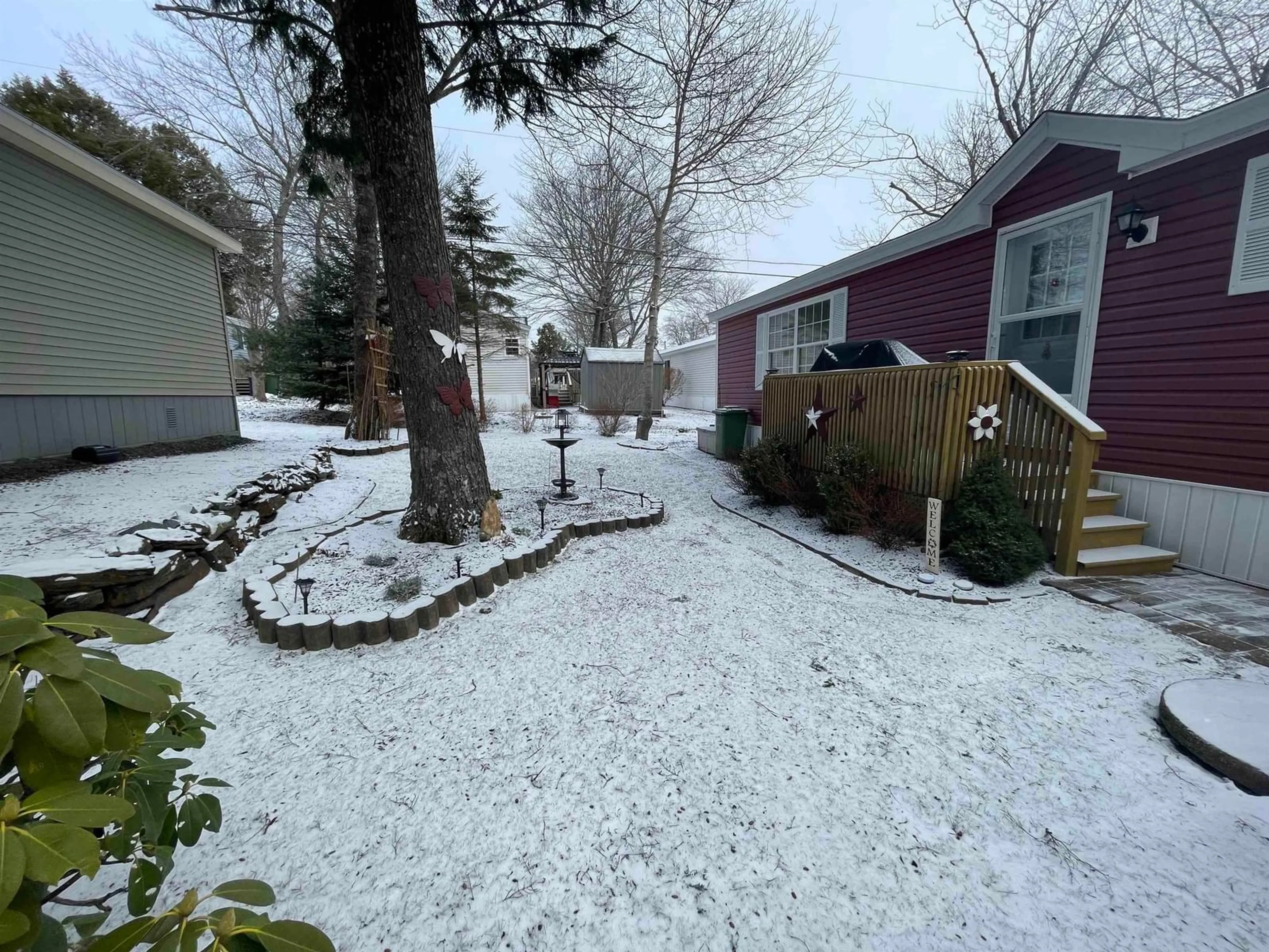 A pic from outside/outdoor area/front of a property/back of a property/a pic from drone, street for 4 Fifth St, Lucasville Nova Scotia B4B 1R2