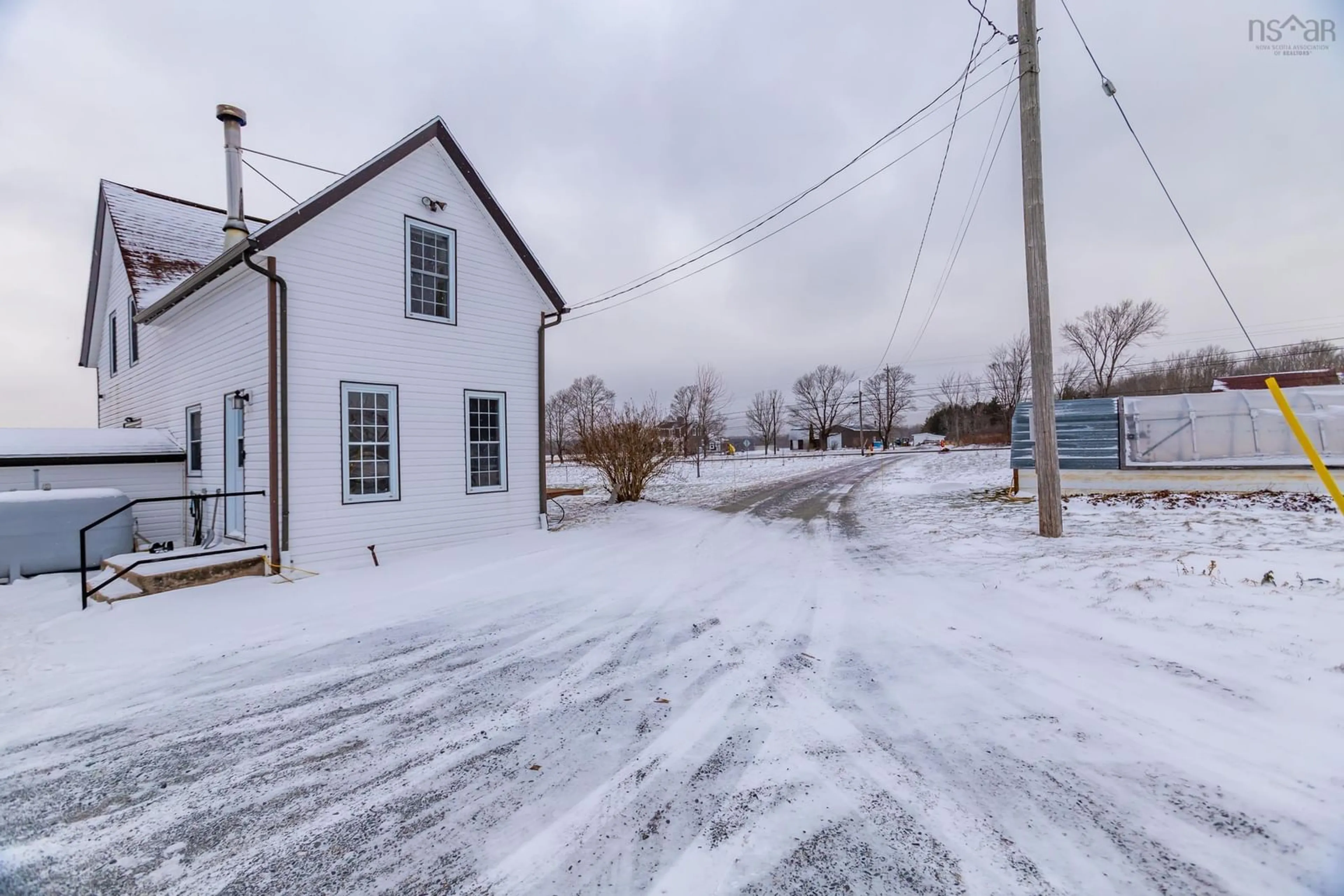 A pic from outside/outdoor area/front of a property/back of a property/a pic from drone, street for 710 Main St, Lawrencetown Nova Scotia B0S 1M0