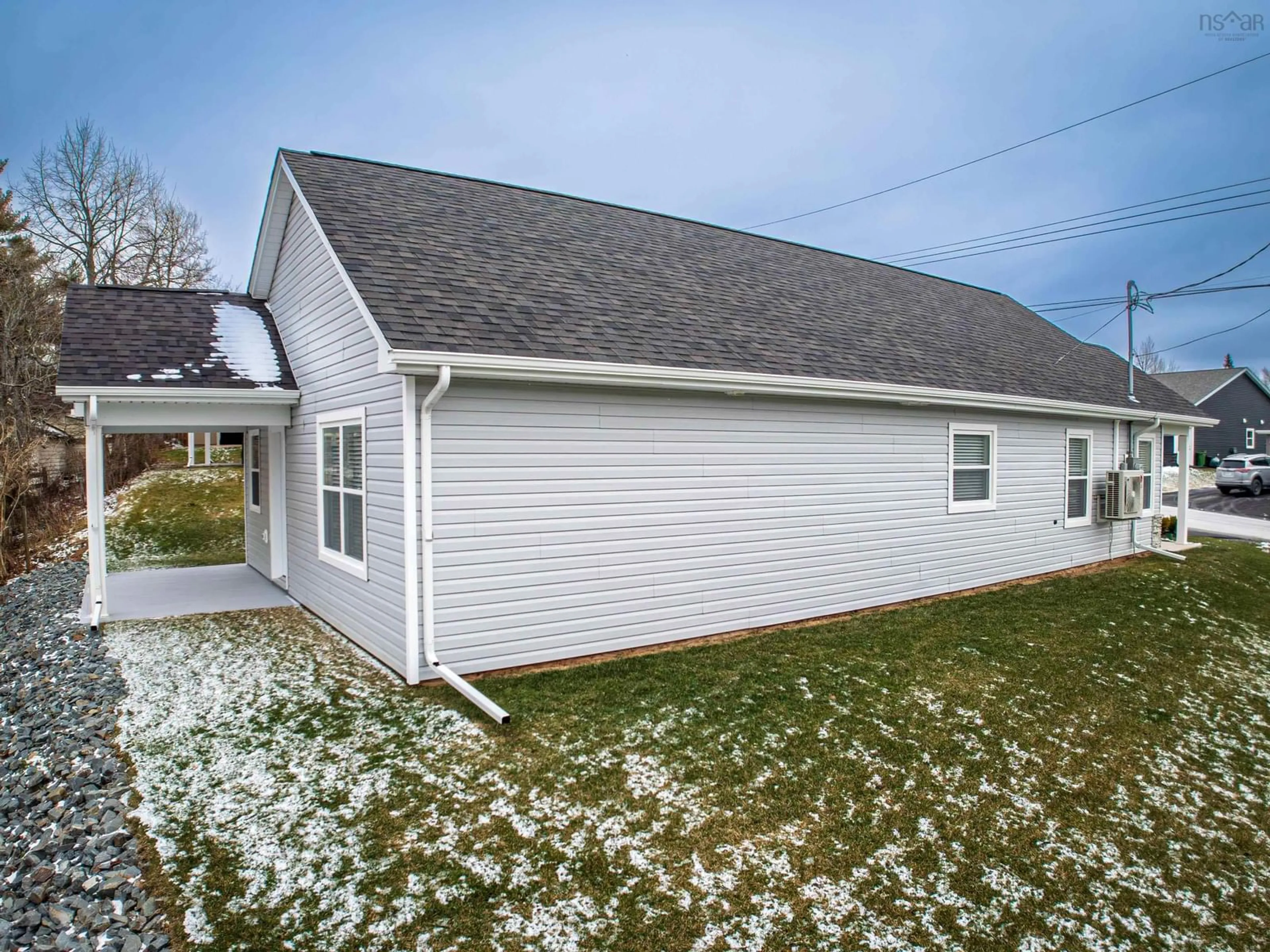 Home with vinyl exterior material, street for 19 Rubys Way, Stewiacke Nova Scotia B0N 2J0