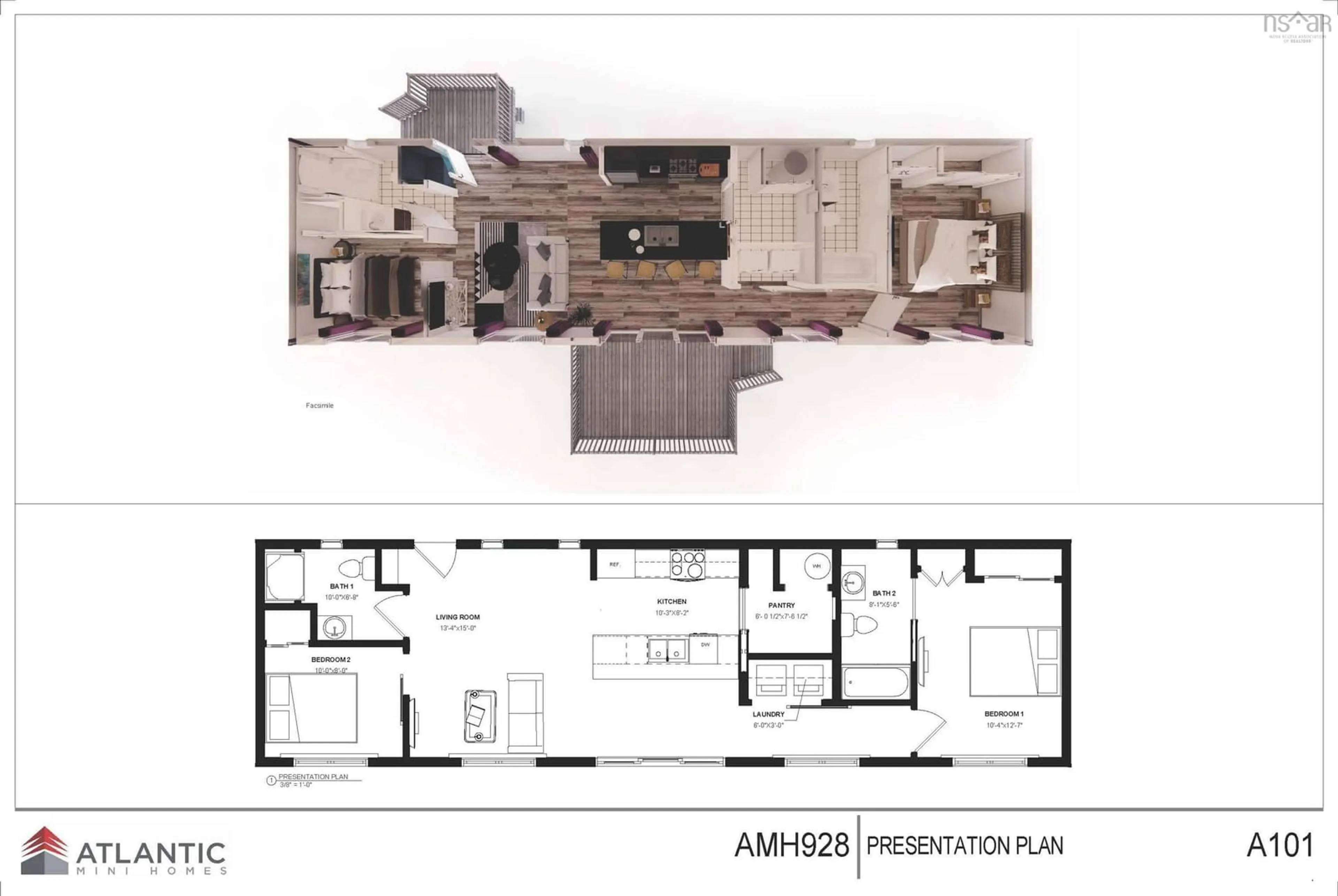 Floor plan for Shore Rd #Lot, Western Head Nova Scotia B0T 1K0