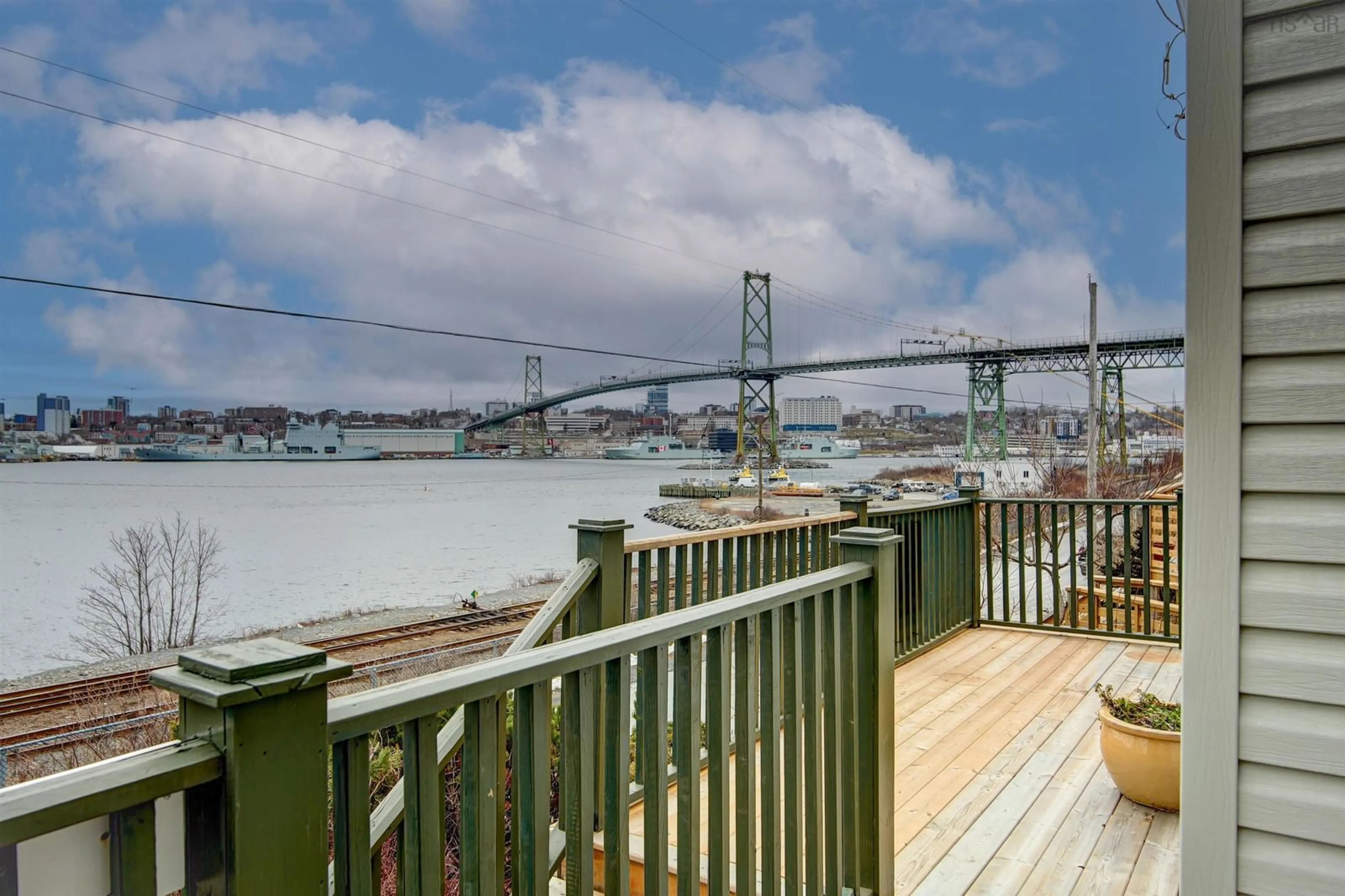 Patio, water/lake/river/ocean view for 66 Shore Rd, Dartmouth Nova Scotia B3A 1A3