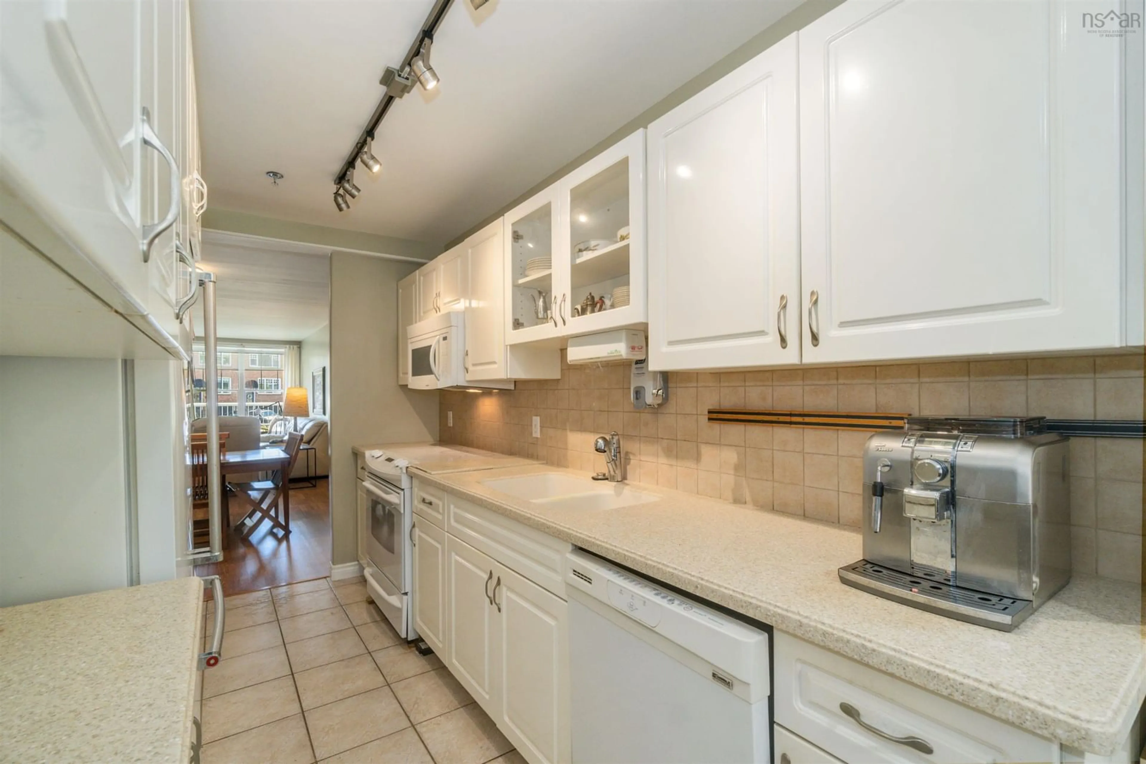 Standard kitchen, ceramic/tile floor for 80 Waterfront Dr #104, Bedford Nova Scotia B4A 4E4