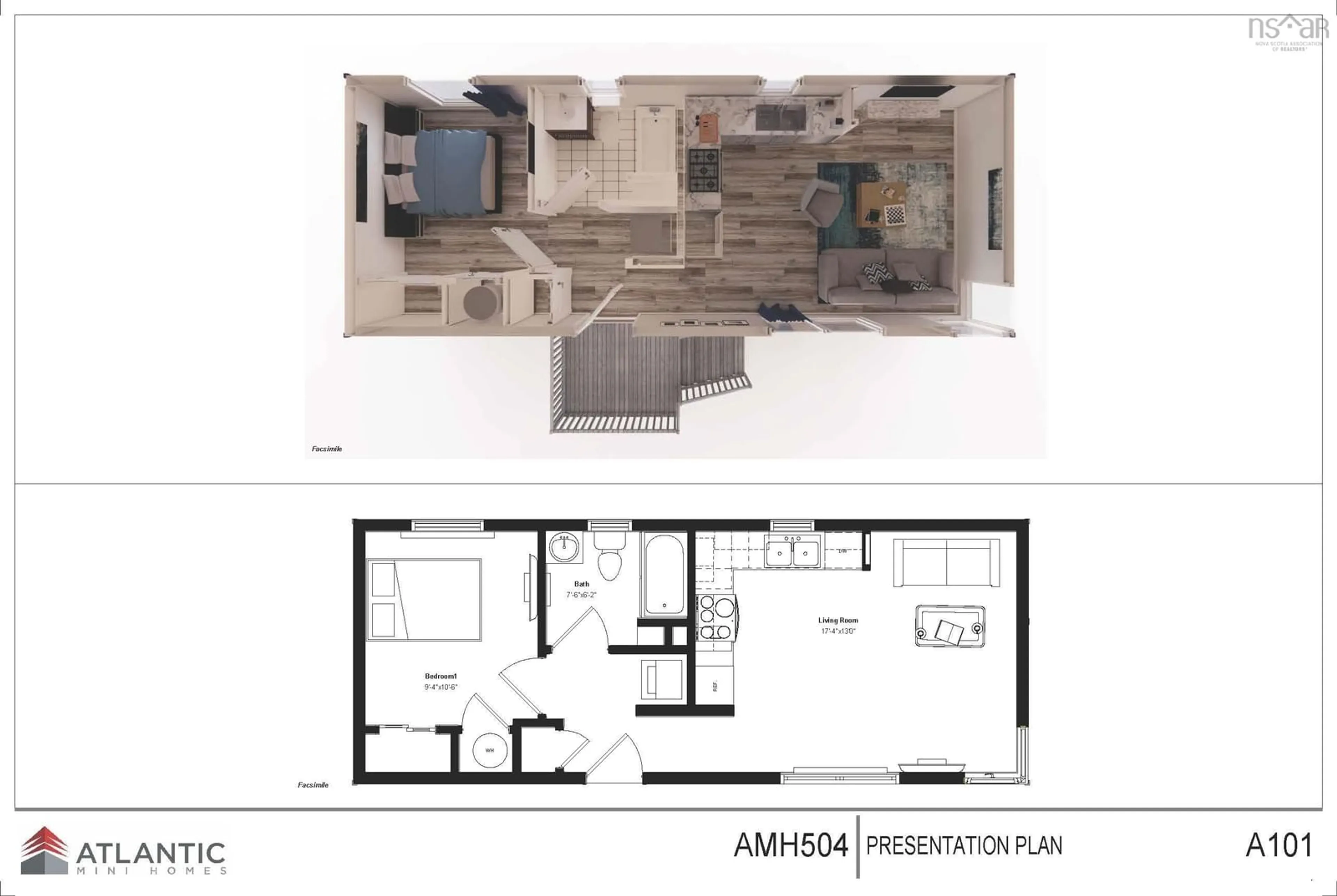 Floor plan for Shore Rd #103, Western Head Nova Scotia B0T 1K0