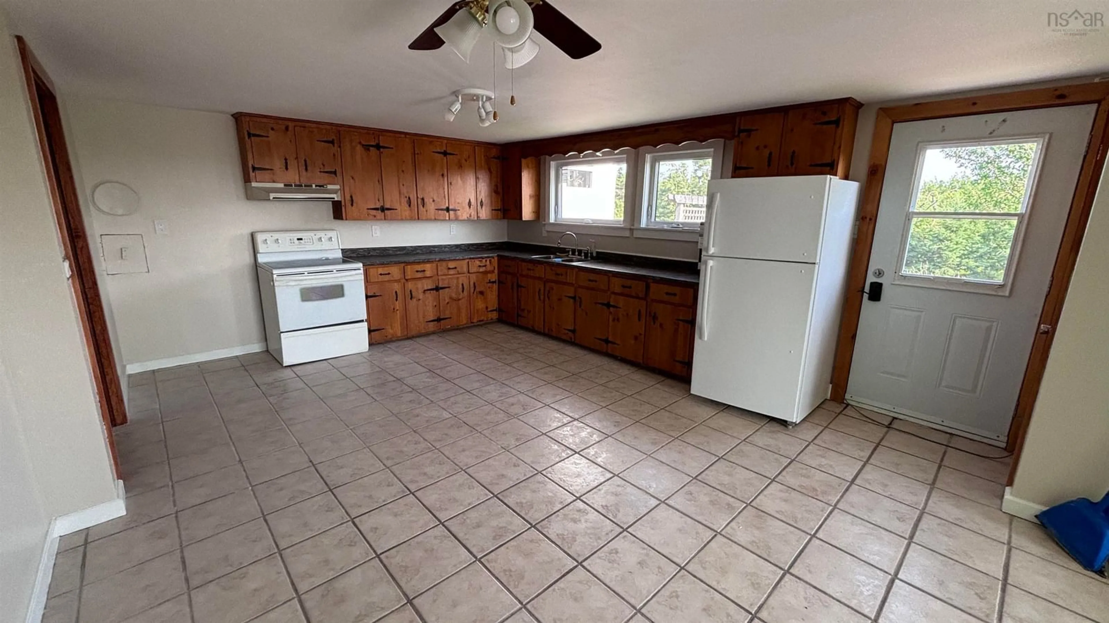 Standard kitchen, ceramic/tile floor for 3392 Highway 4, Glenholme Nova Scotia B0M 1G0