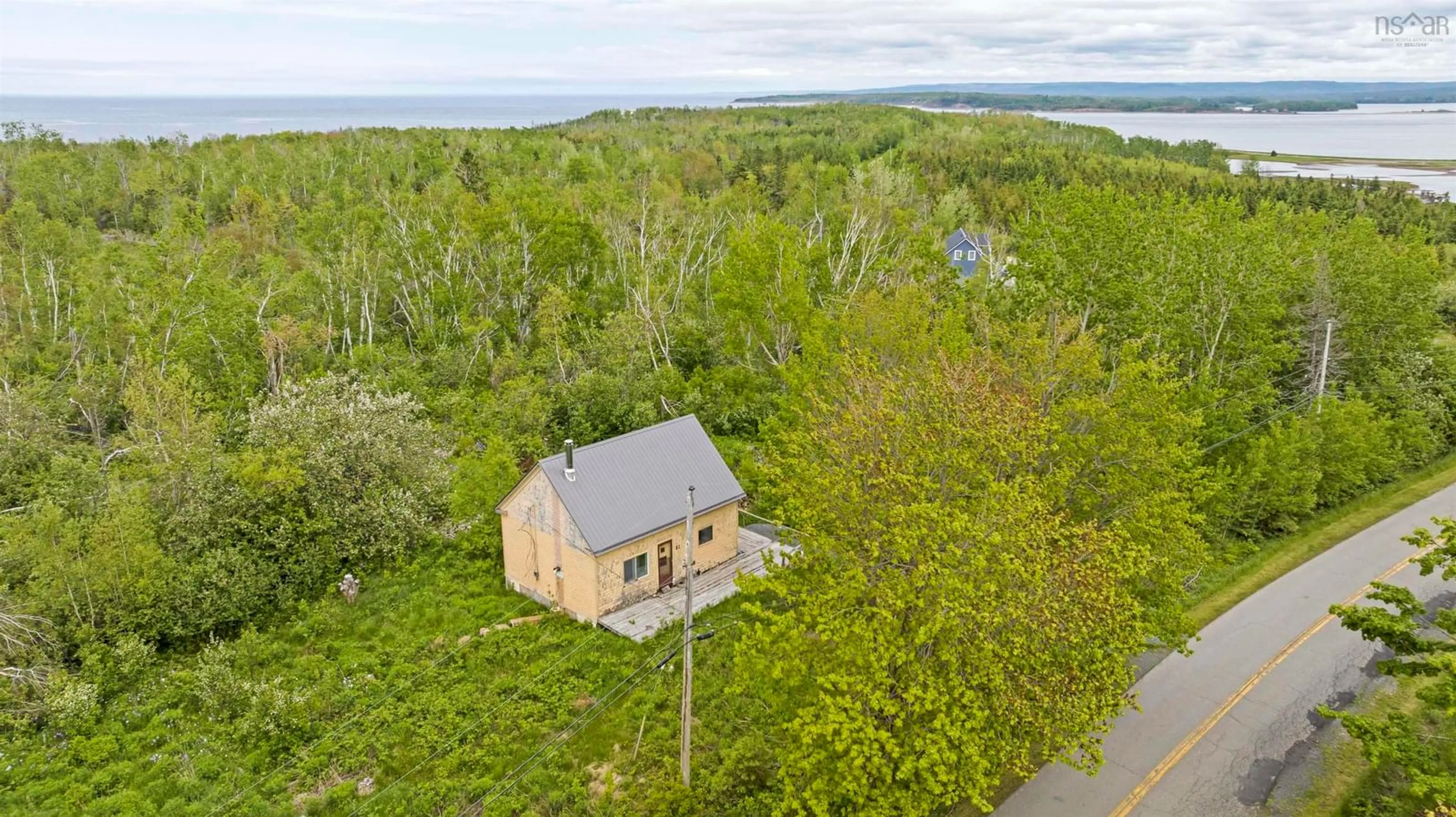 A pic from outside/outdoor area/front of a property/back of a property/a pic from drone, unknown for 81 Levi White Rd, Kings Head Nova Scotia B2H 5C4