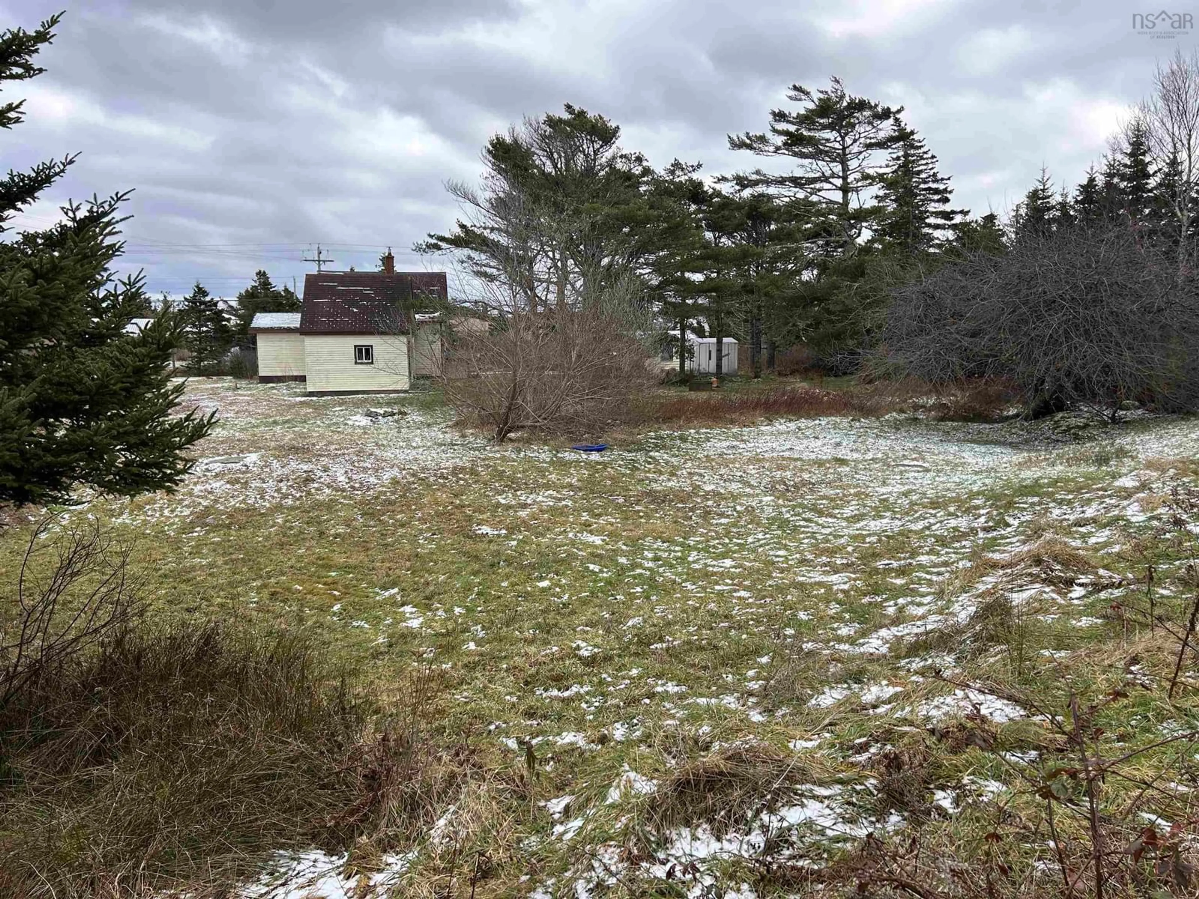 A pic from outside/outdoor area/front of a property/back of a property/a pic from drone, unknown for 7 Goodwin Lane, North East Point, Barrington Nova Scotia B0W 3J0